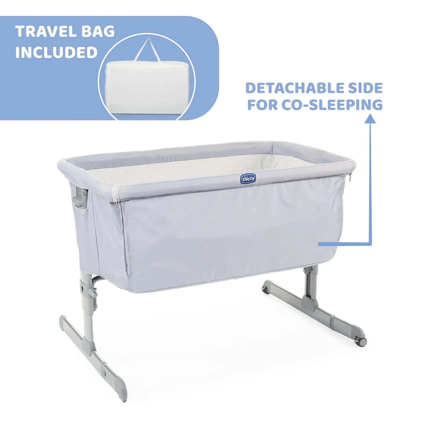 Chicco Next2Me Standard Grey