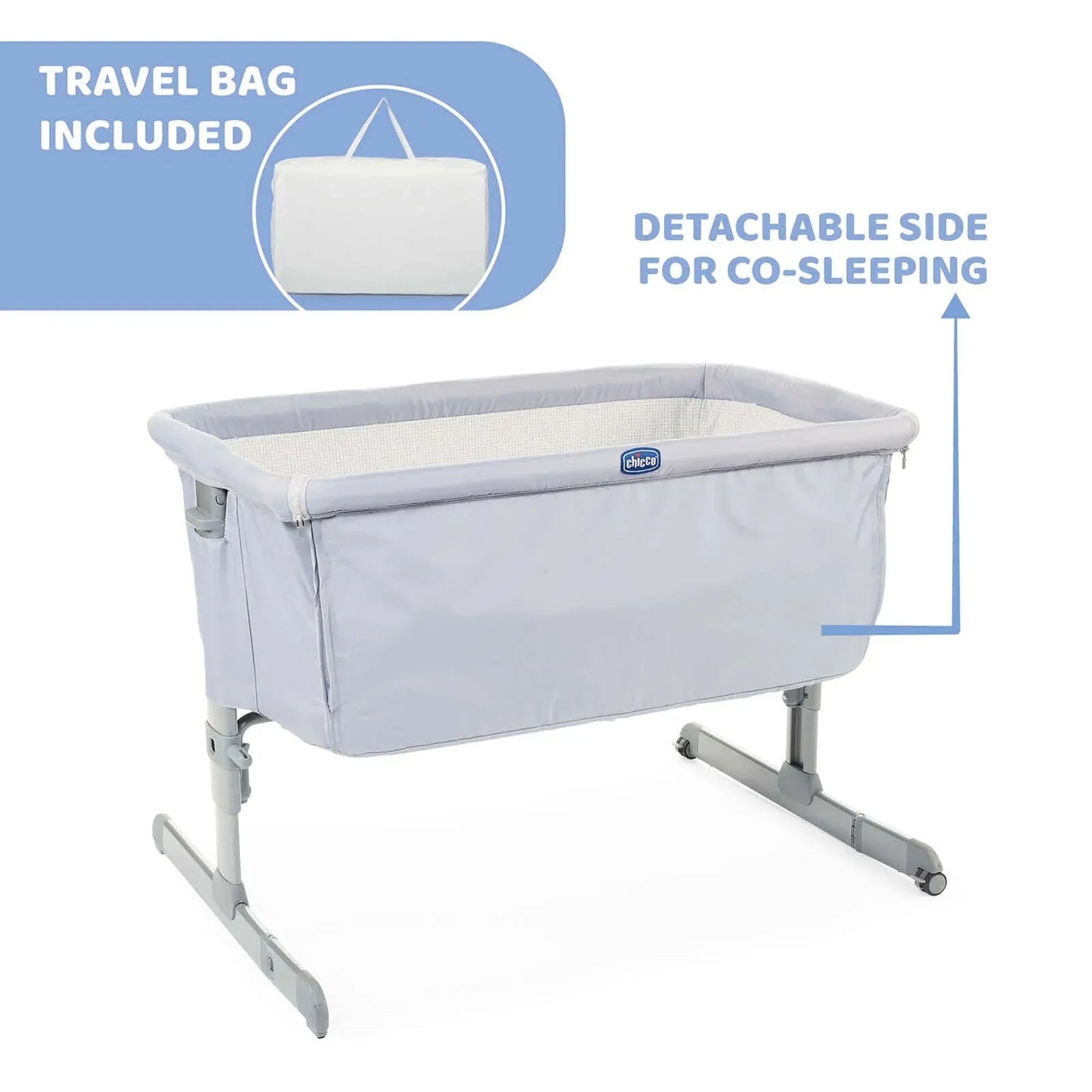 Chicco Next2Me Standard Grey