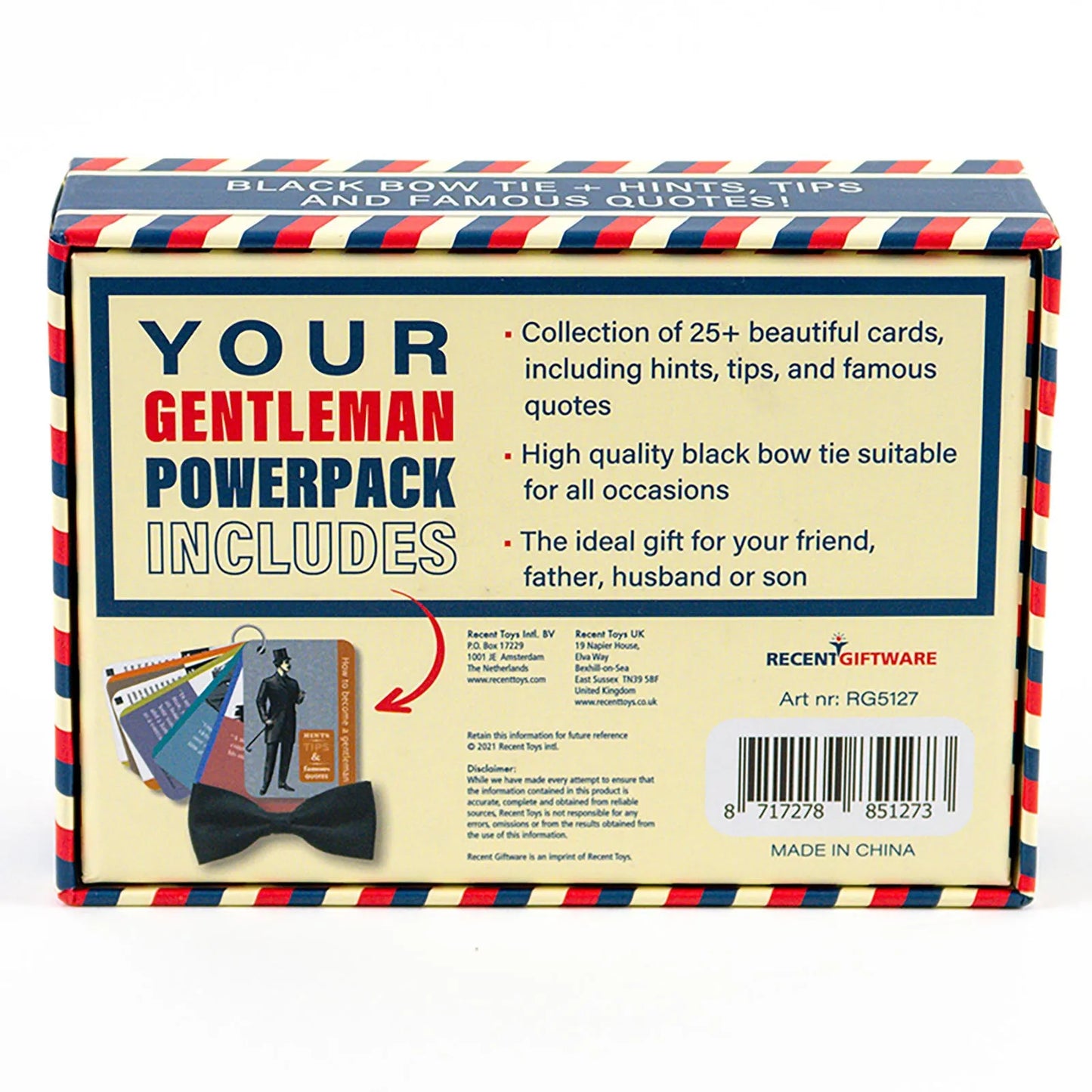 Recent Toys How to become a Gentleman