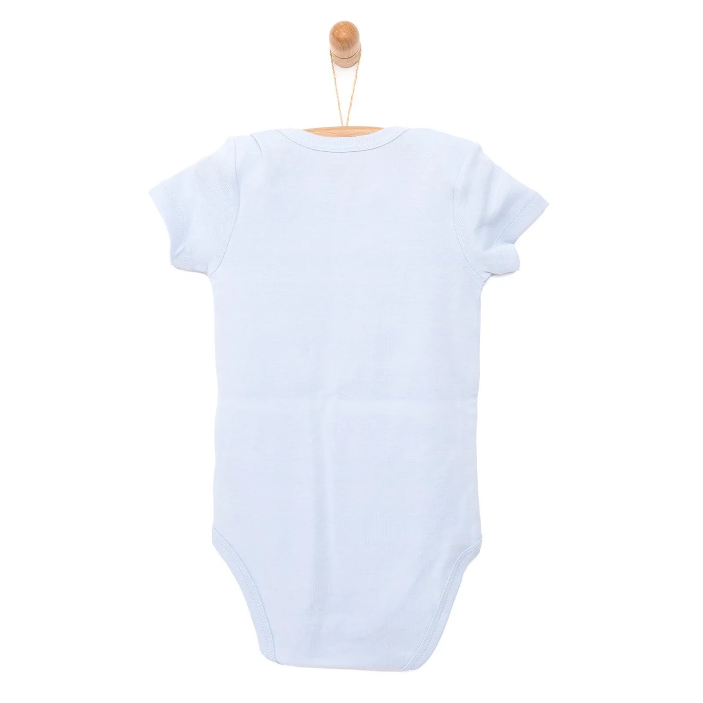 HelloBaby Short Sleeve Bodysuit - Blue