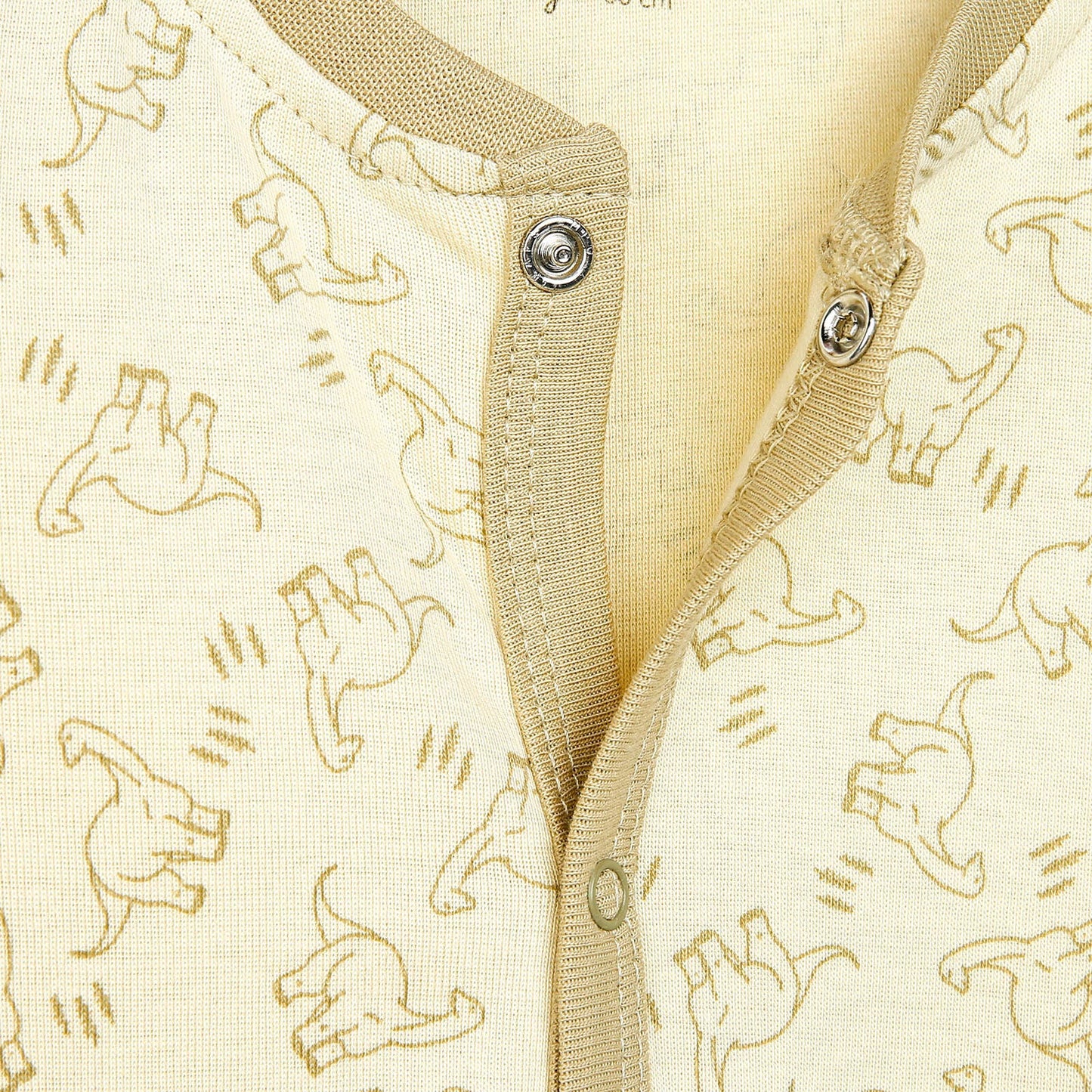 Motherlove Newborn Organic Footed Jumpsuit - Beige