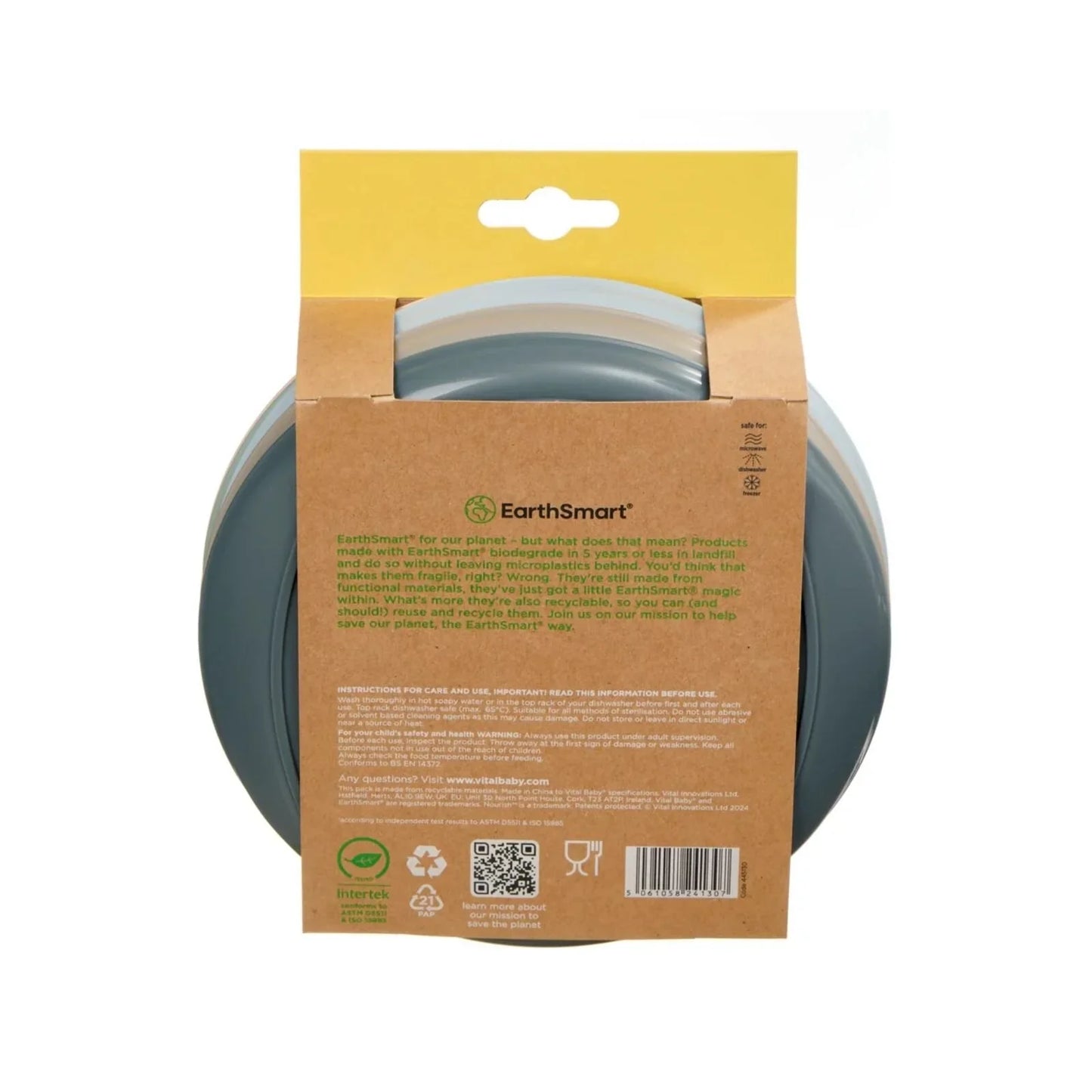 Vital Baby Nourish Perfectly Simple Plates Pack of 5