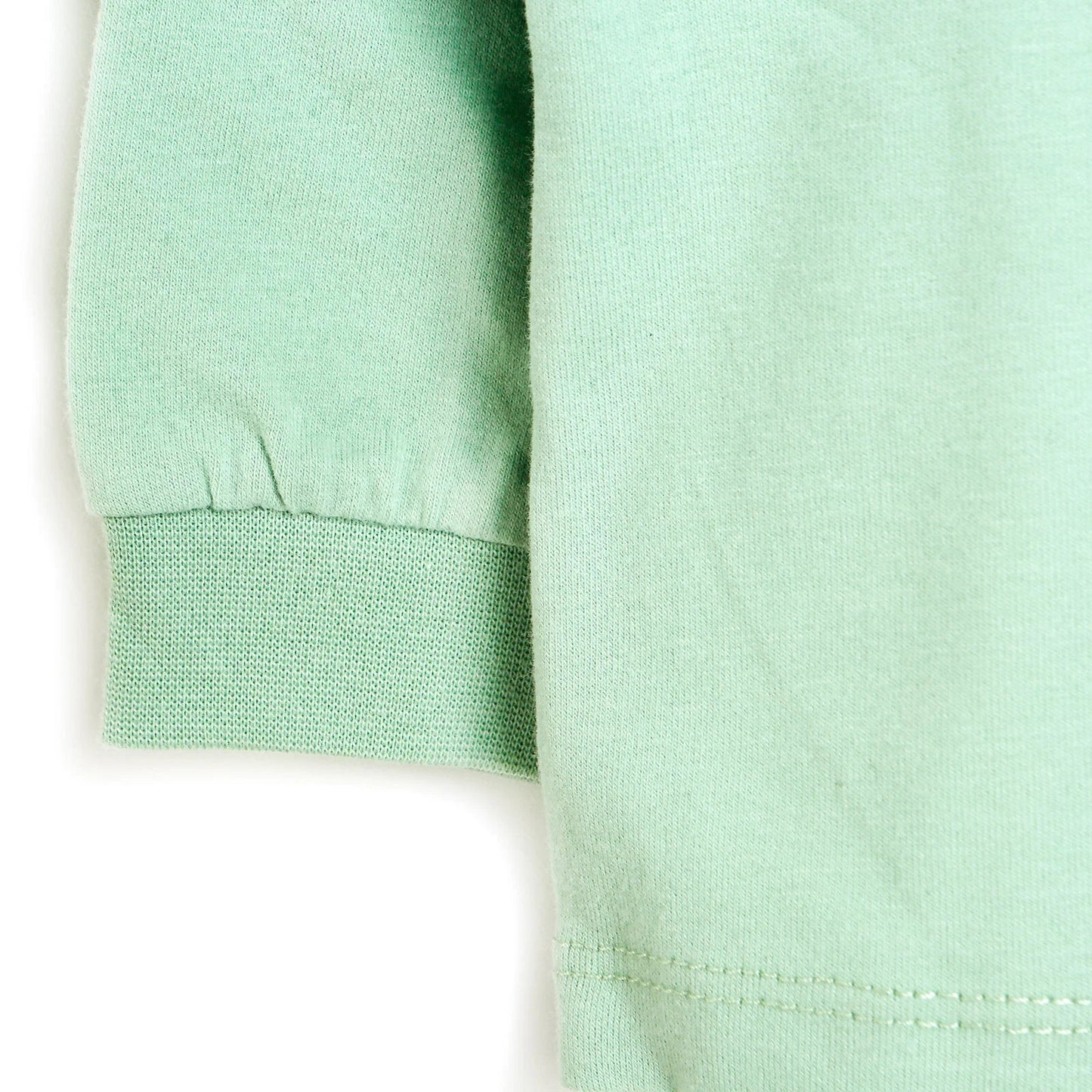 HelloBaby Basic Collared Neck Pyjamas Set - Mint