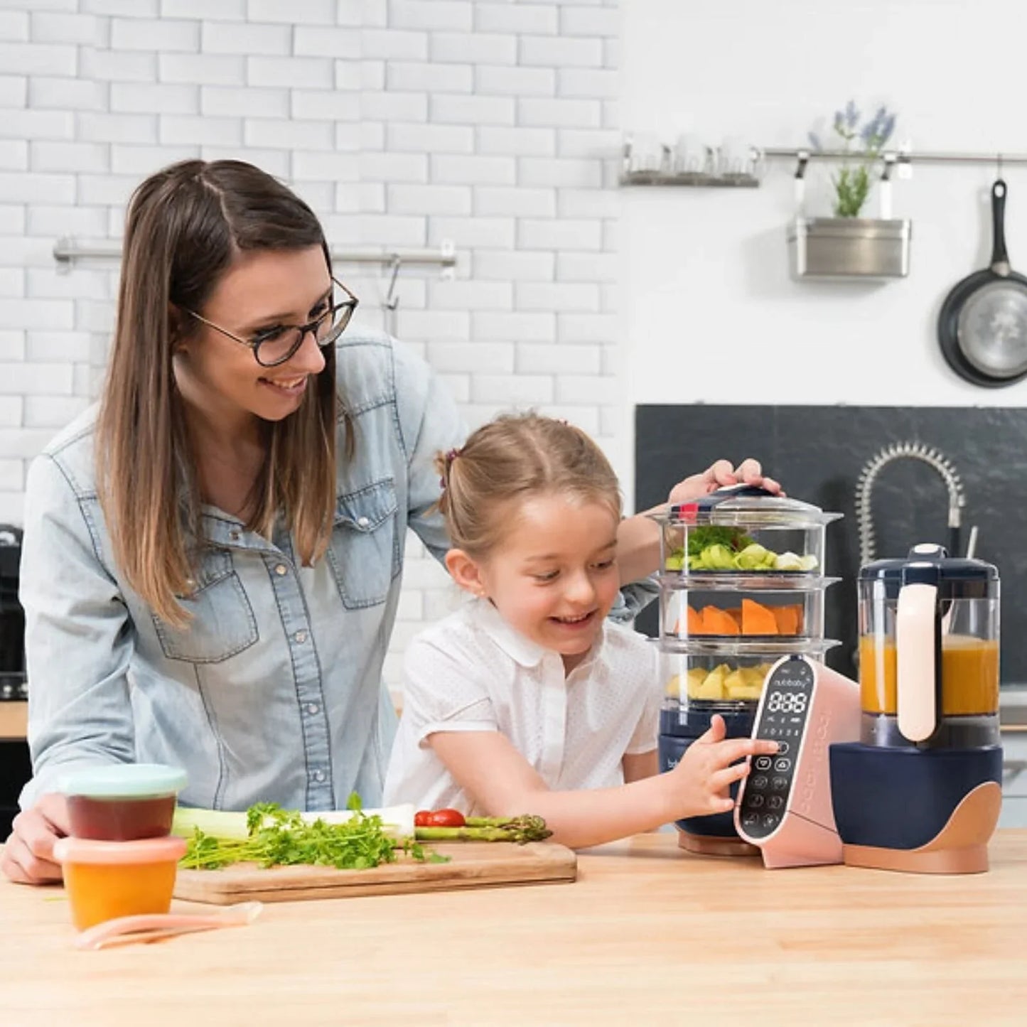 Babymoov Nutribaby Plus XL 5-in-1 Food Prep Machine