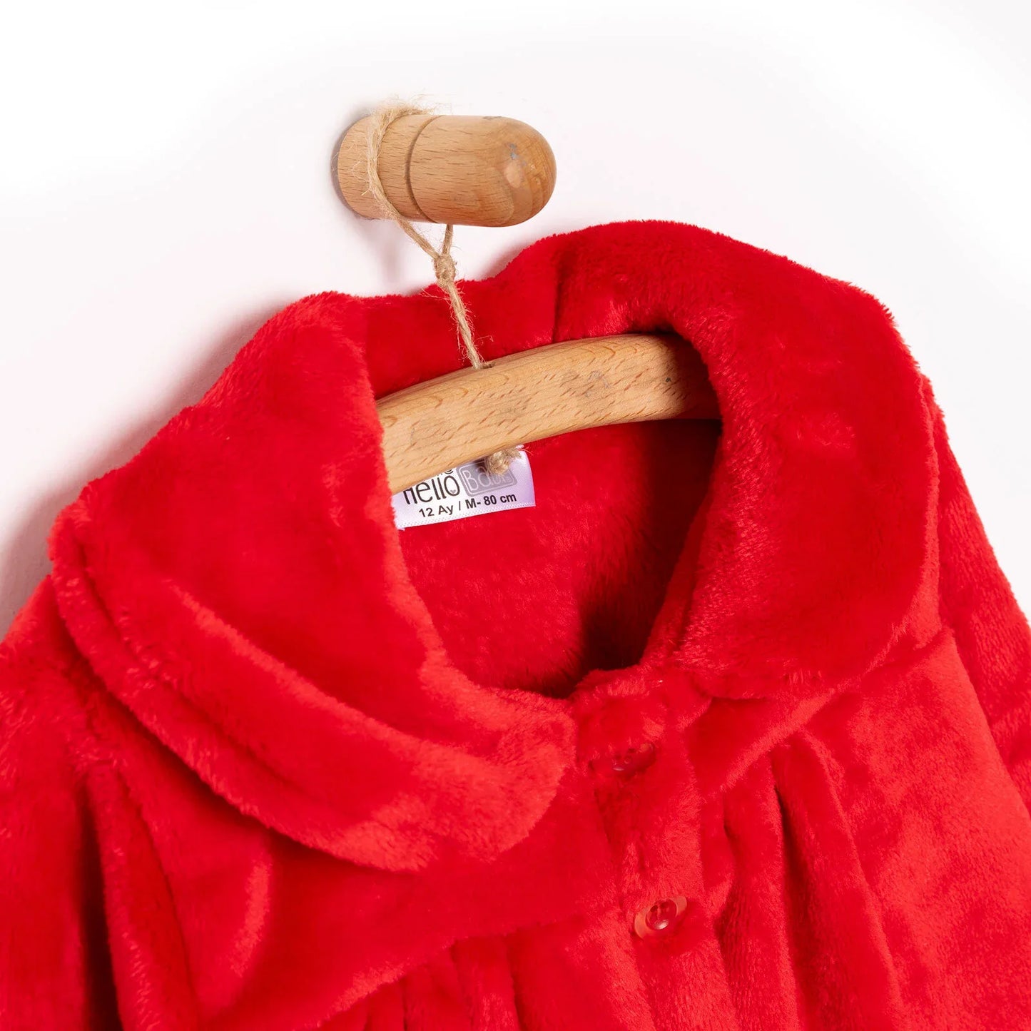 HelloBaby Basic Girl Welsoft Cardigan - Red