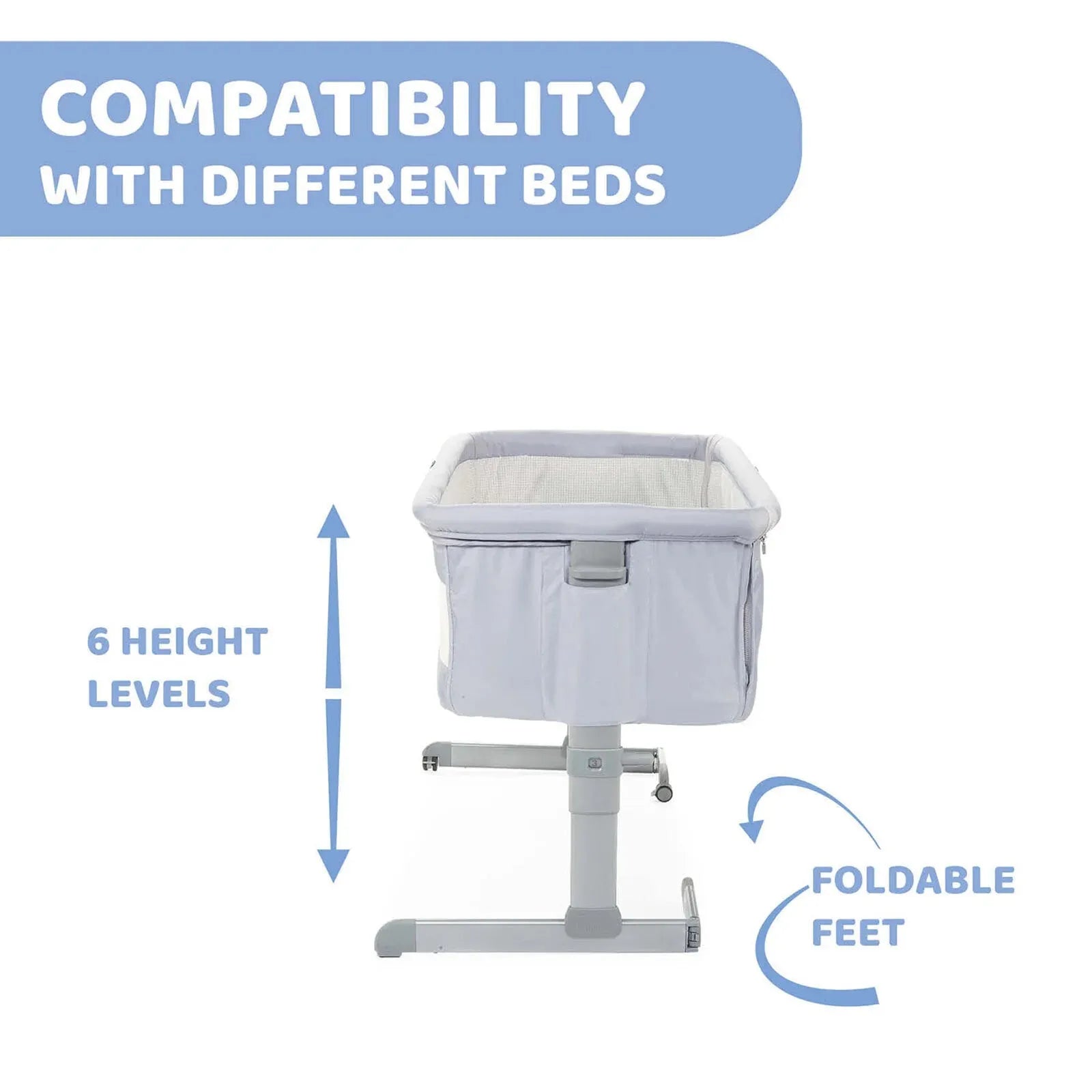 Chicco Next2Me Standard Grey