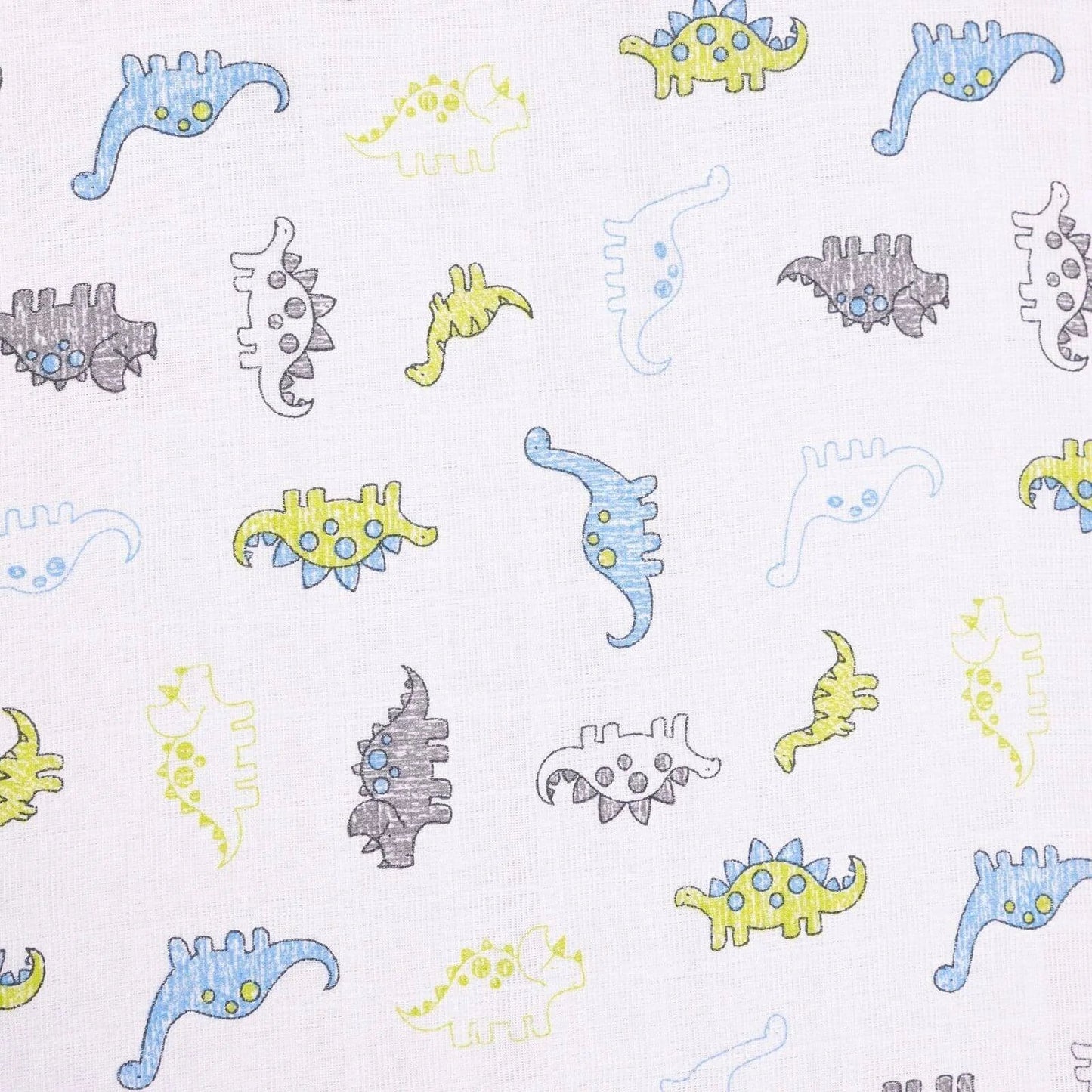 Mollia Square Muslin Blanket - Light Blue