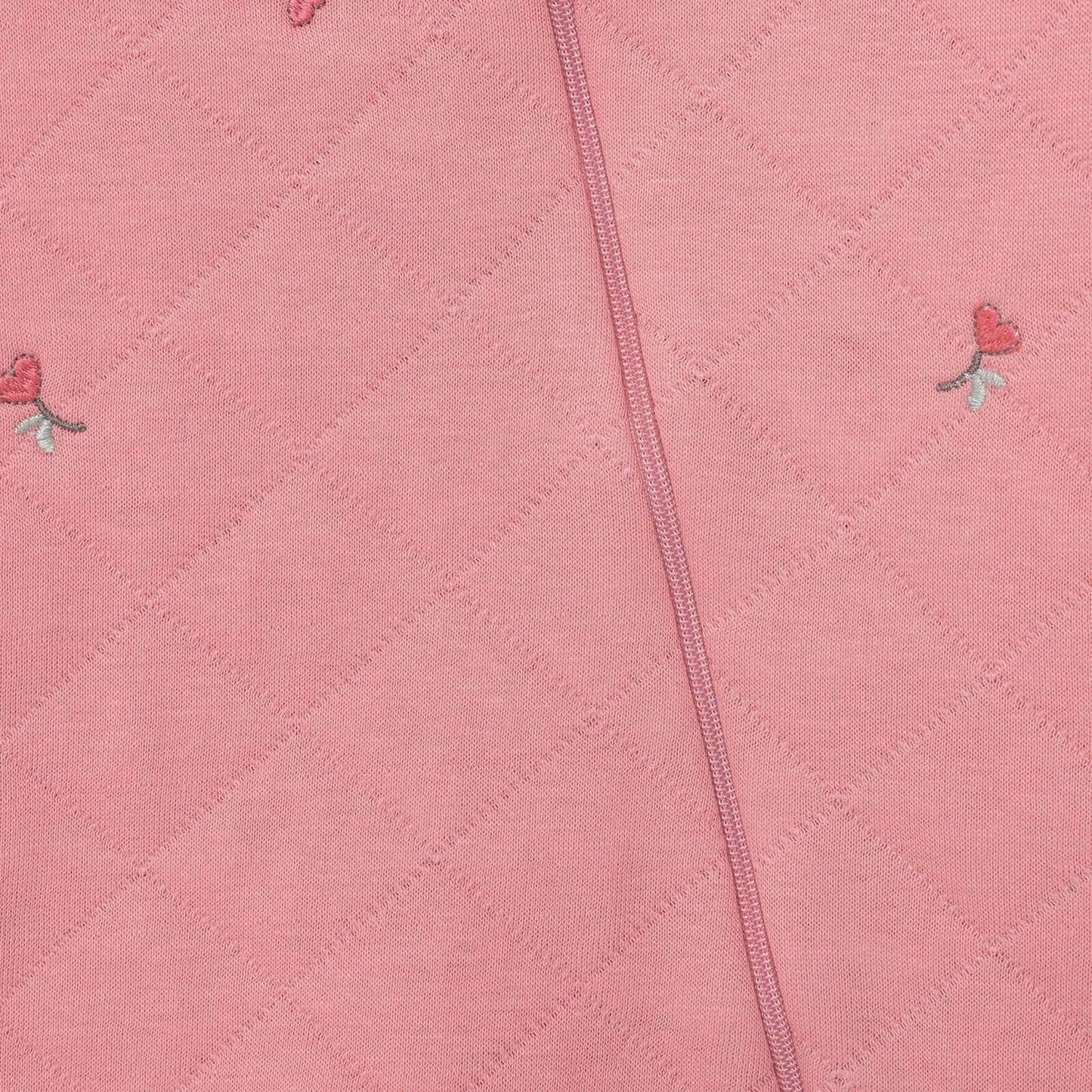 Bebetto Newborn Footless Jumpsuit - Light Rose