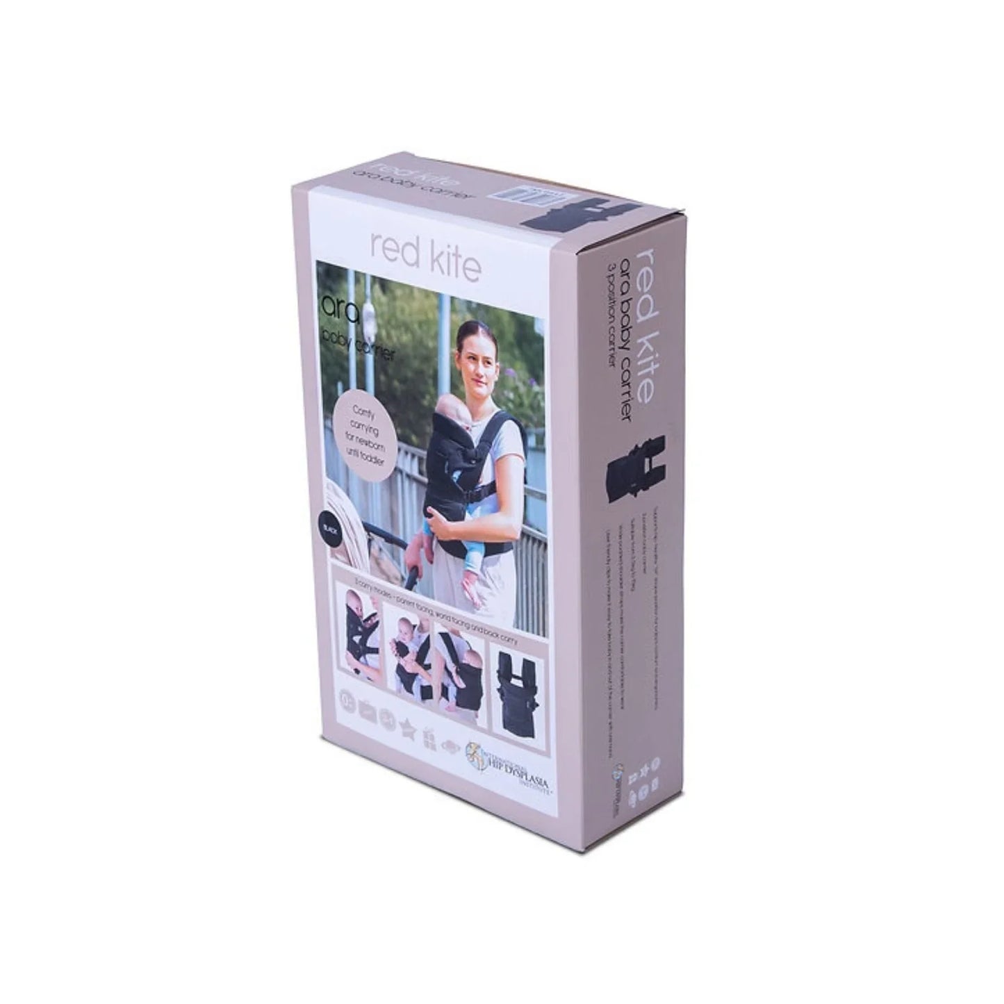 Red Kite Ara Travel Baby Carrier - Black