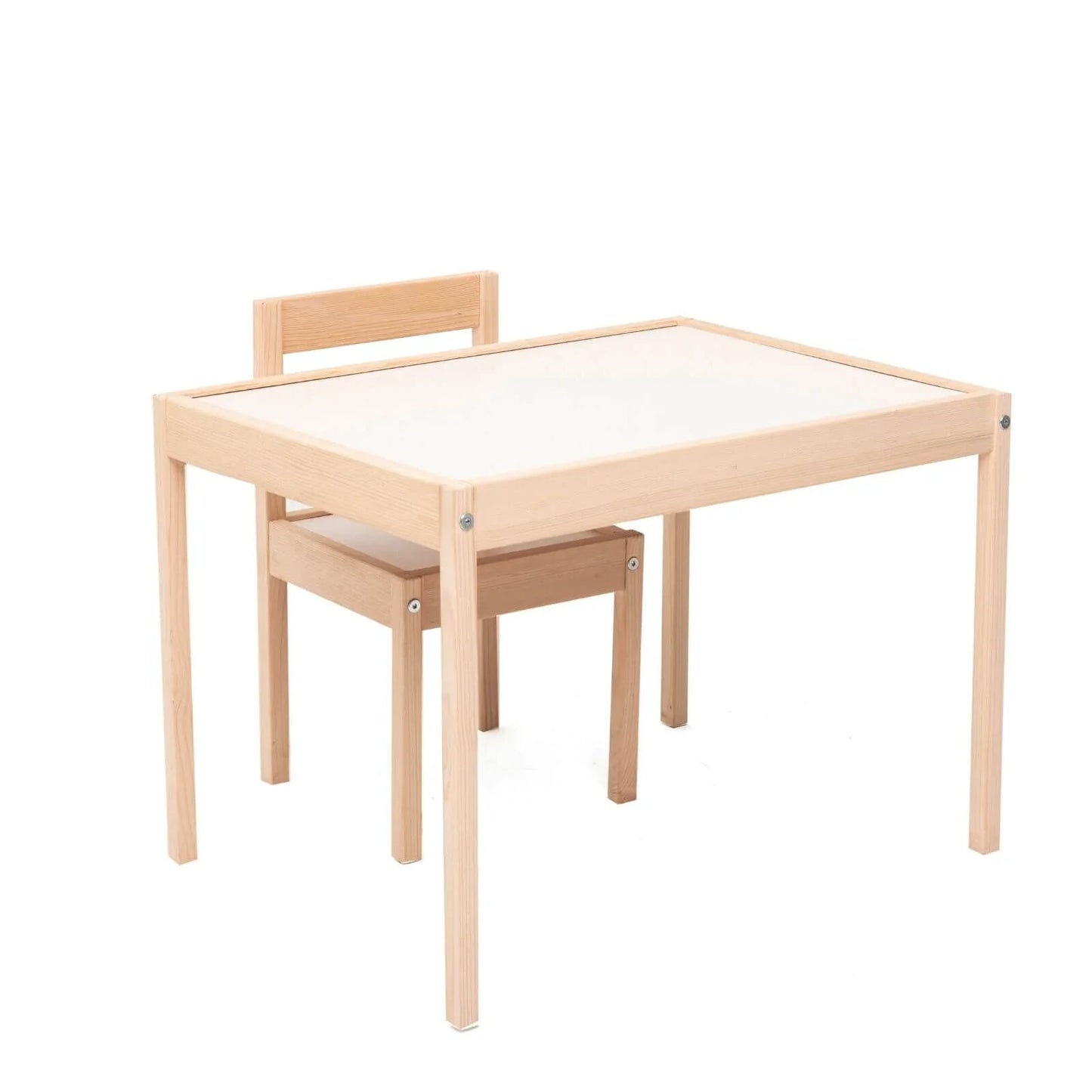Outlet - Montessori Wooden Table&Chair Set for Kids