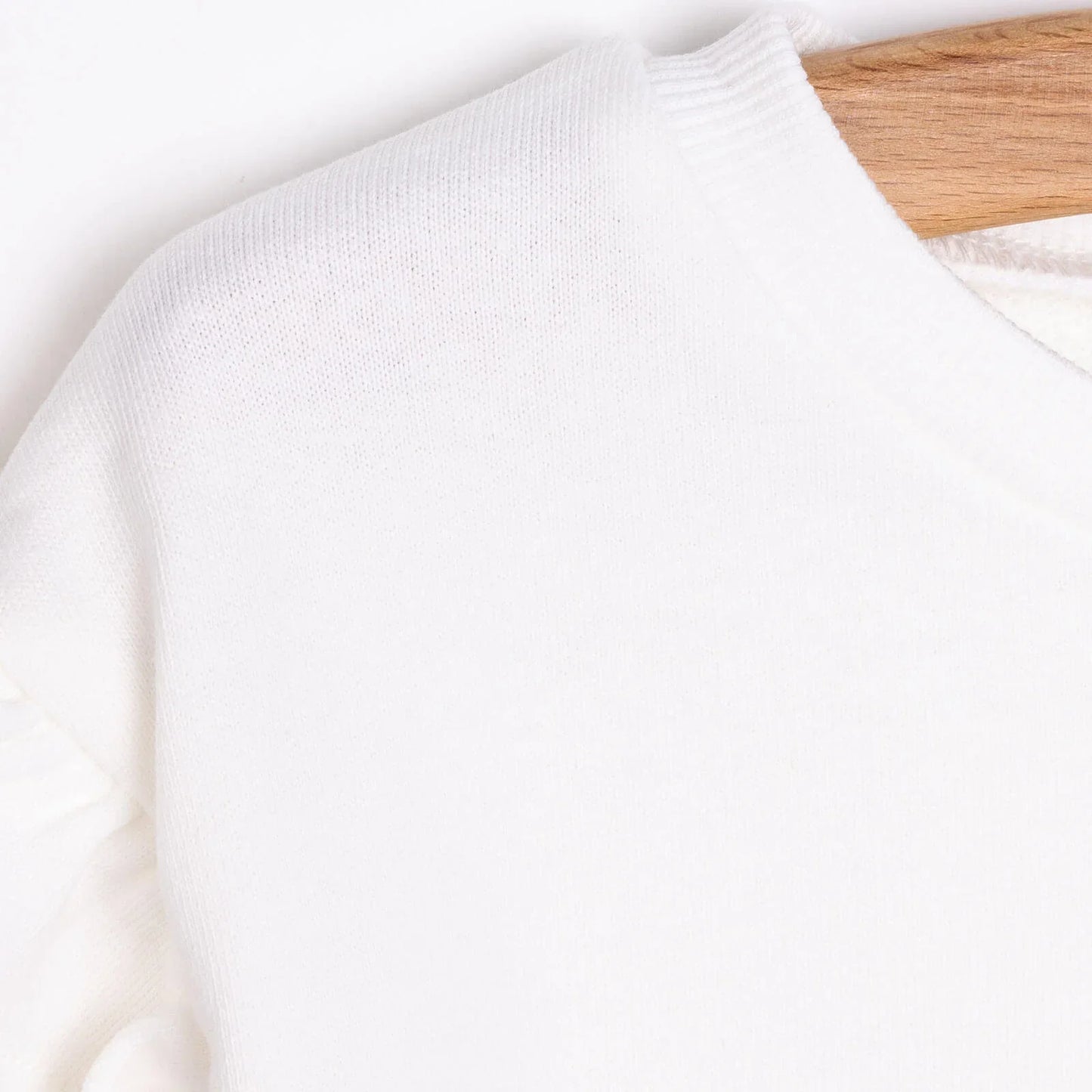 HelloBaby Baby Girl Winter Fairytale Sweatshirt - Ecru