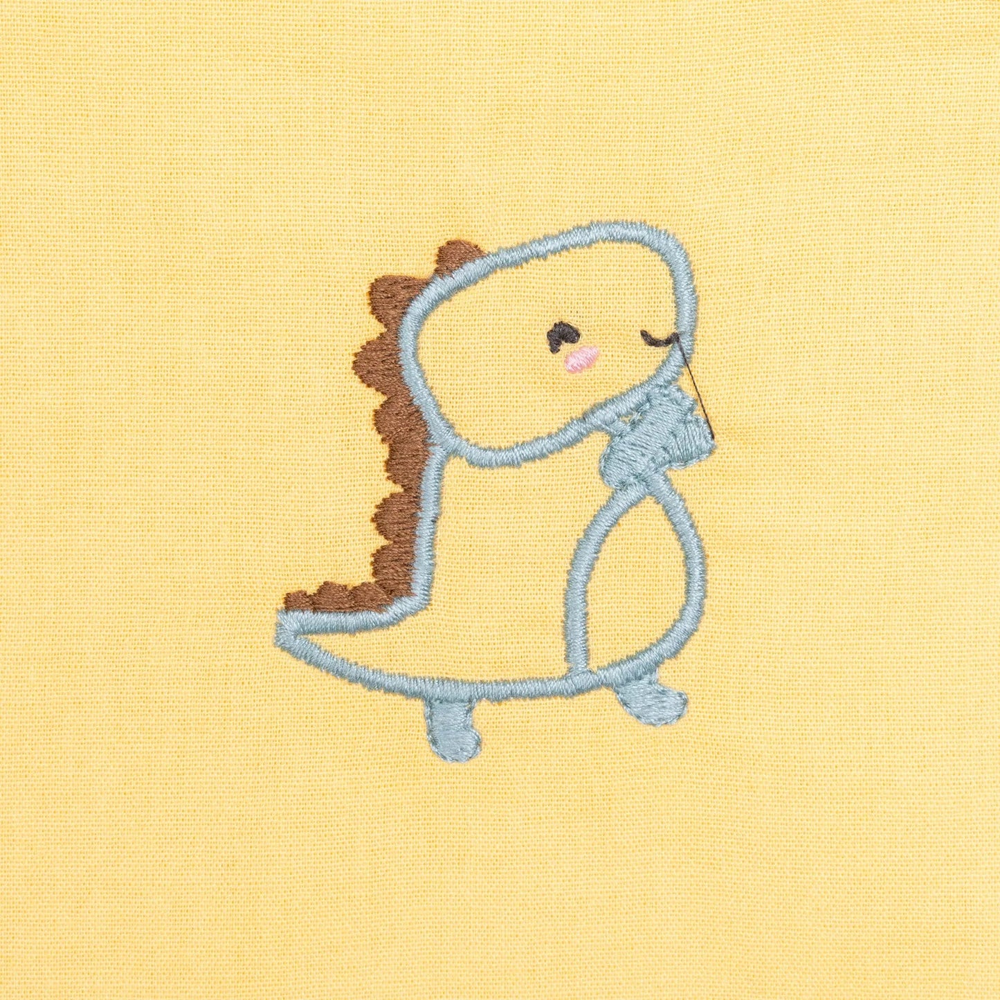 HelloBaby Boy Overall Shorts-T-shirt - Yellow