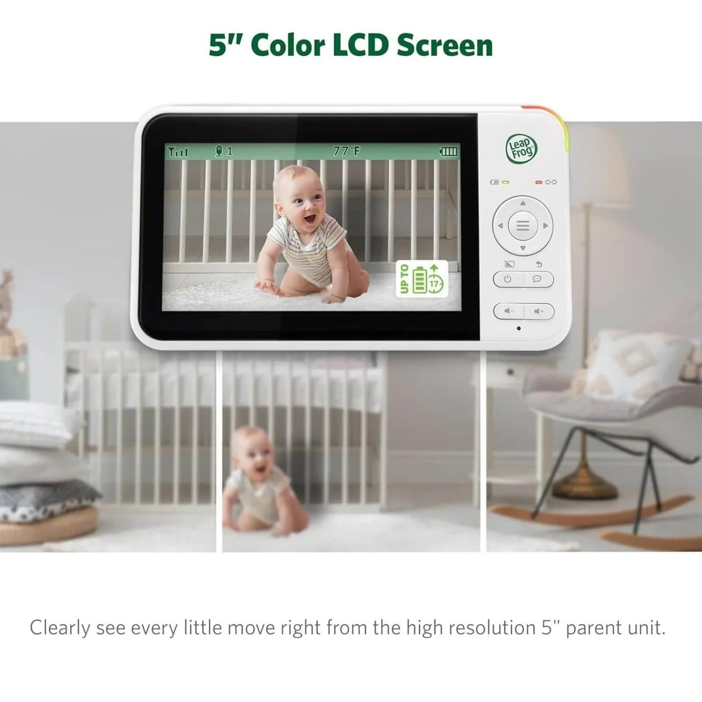 LeapFrog 5" Night Light Video Monitor