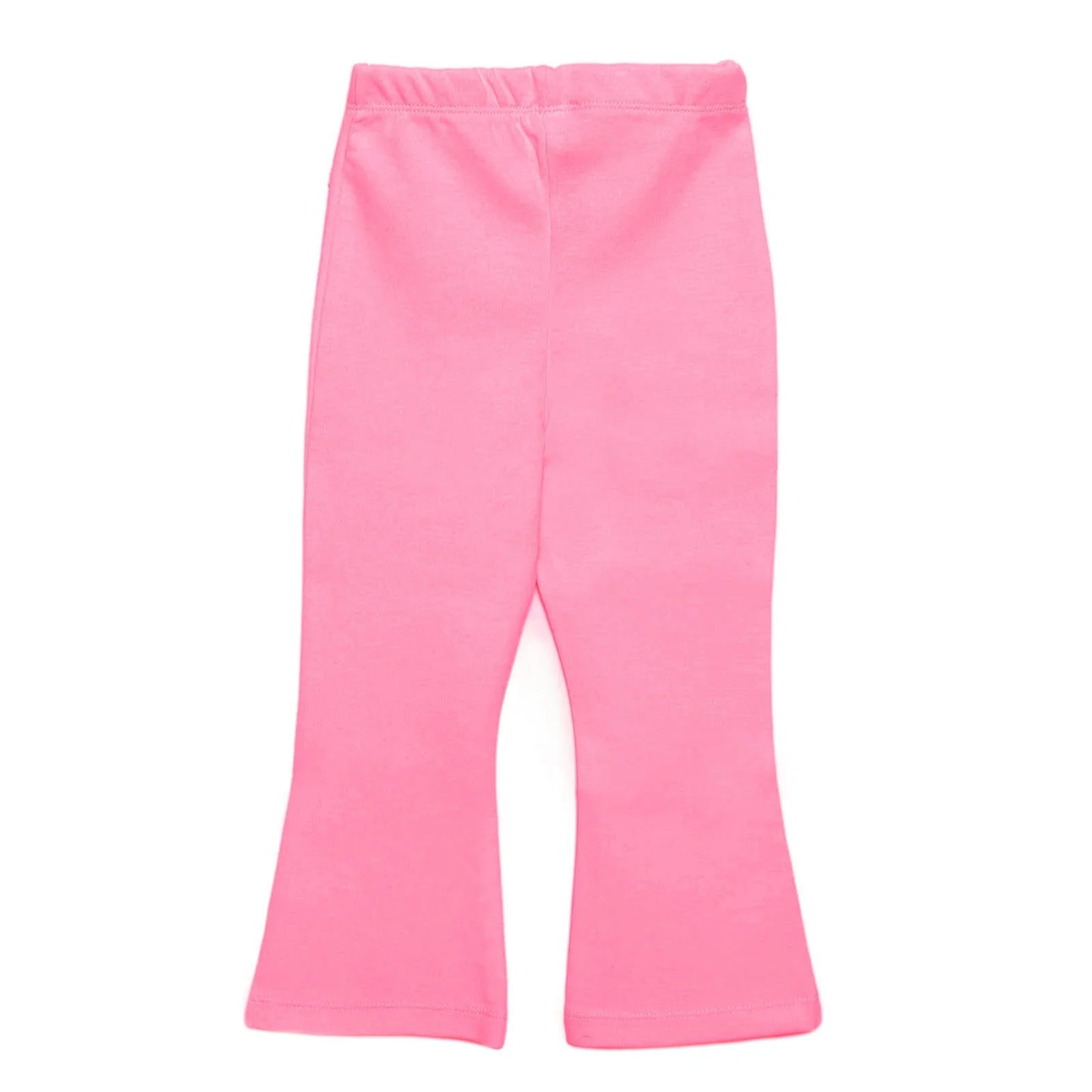 HelloBaby Basic Girl Flare Leggings - Light Pink