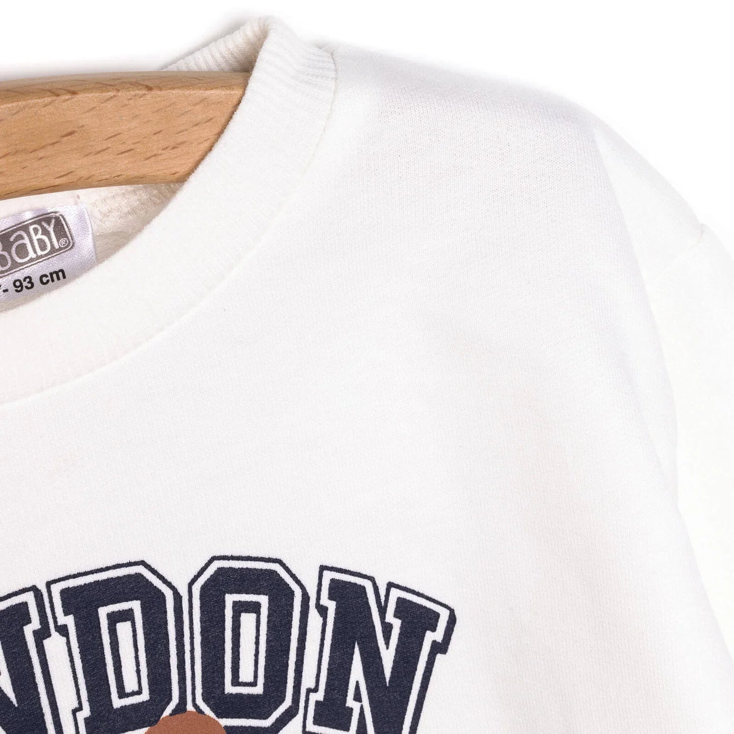 HelloBaby Baby Boy Sweatshirt - Ecru