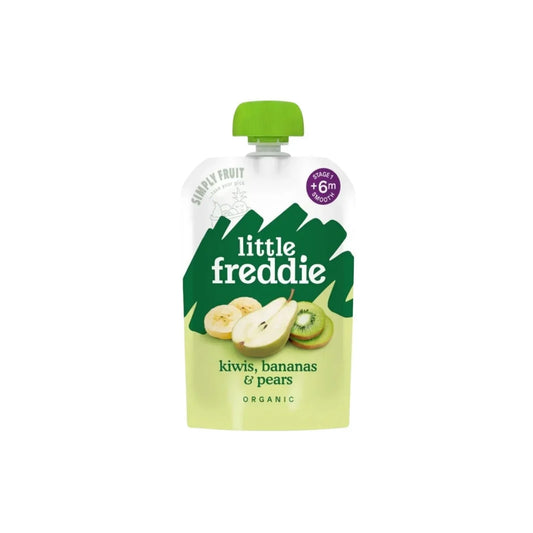 Little Freddie Organic Zesty Kiwis Bananas & Pear Baby Food Pouch 6+ months 100g