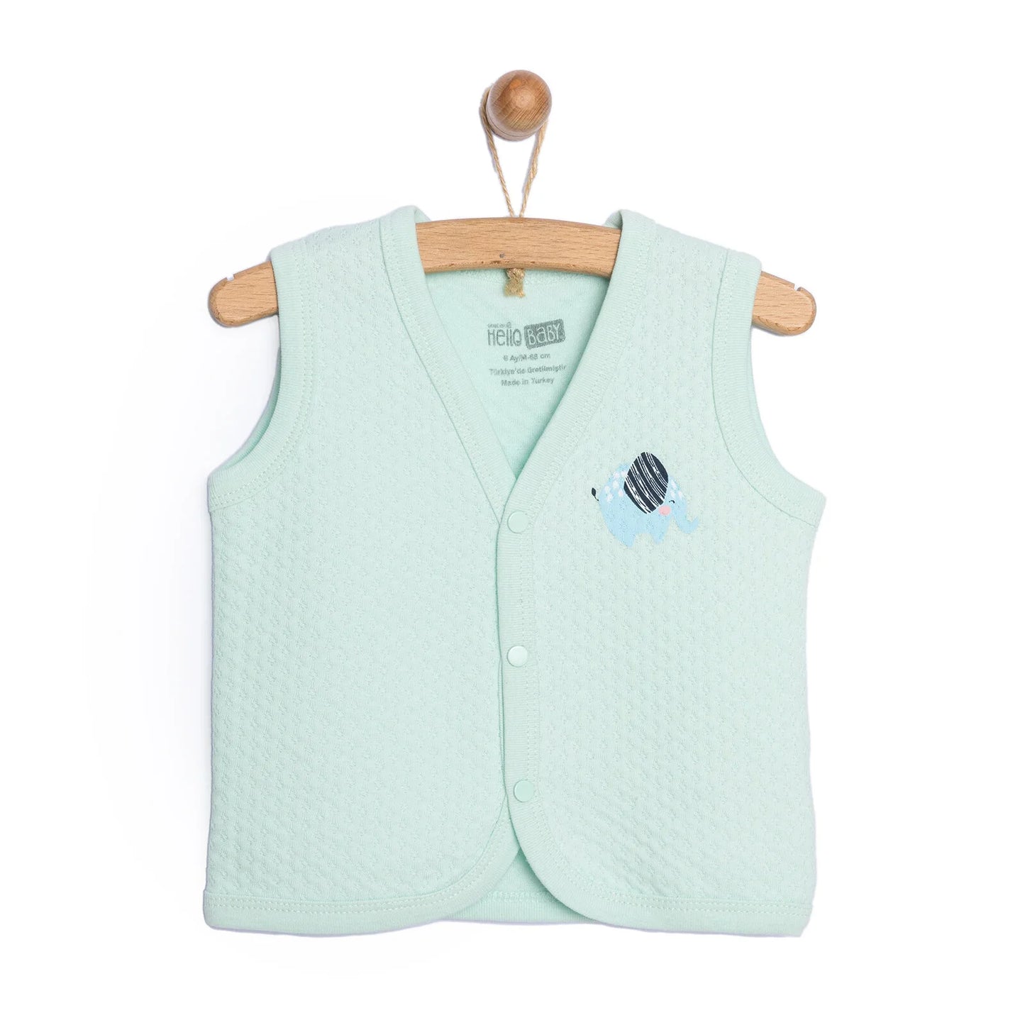HelloBaby Quilted Vest - Multicolour