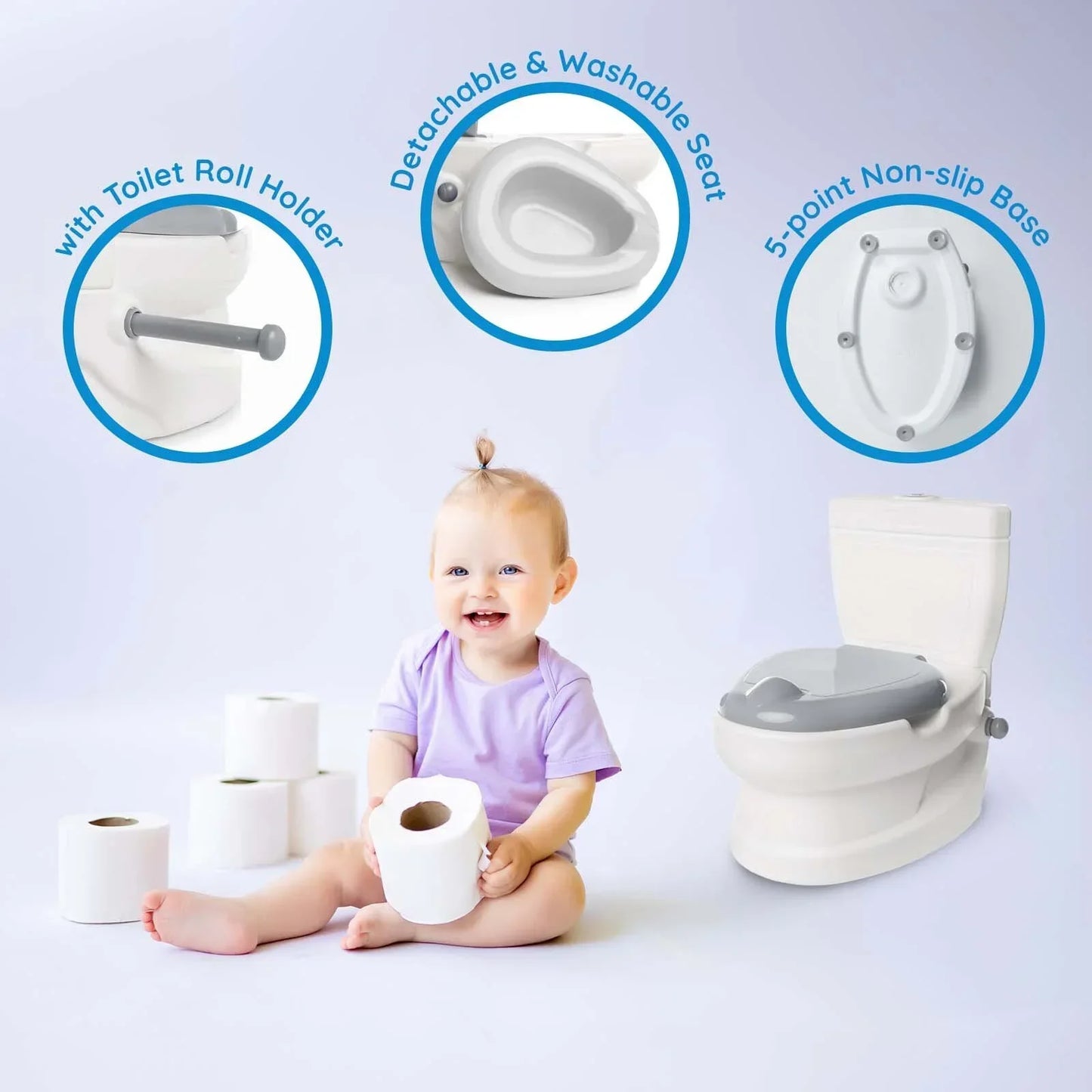 Outlet - ebebek baby plus Potty Training Toilet