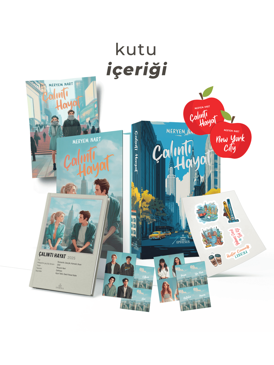 Çalıntı Hayat 1 – Hediyeli Kutu(Ciltli) - Ephesus Yayınları Kitap
