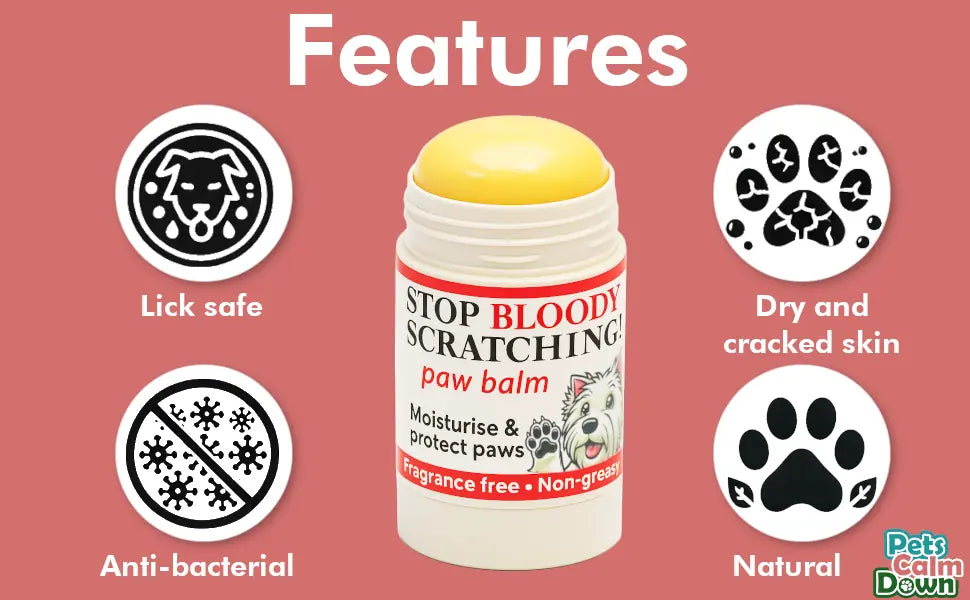 Paw & Nose Balm Stick for Dogs - 100% Natural Moisturiser for Paws | Like a Chap Stick for dogs