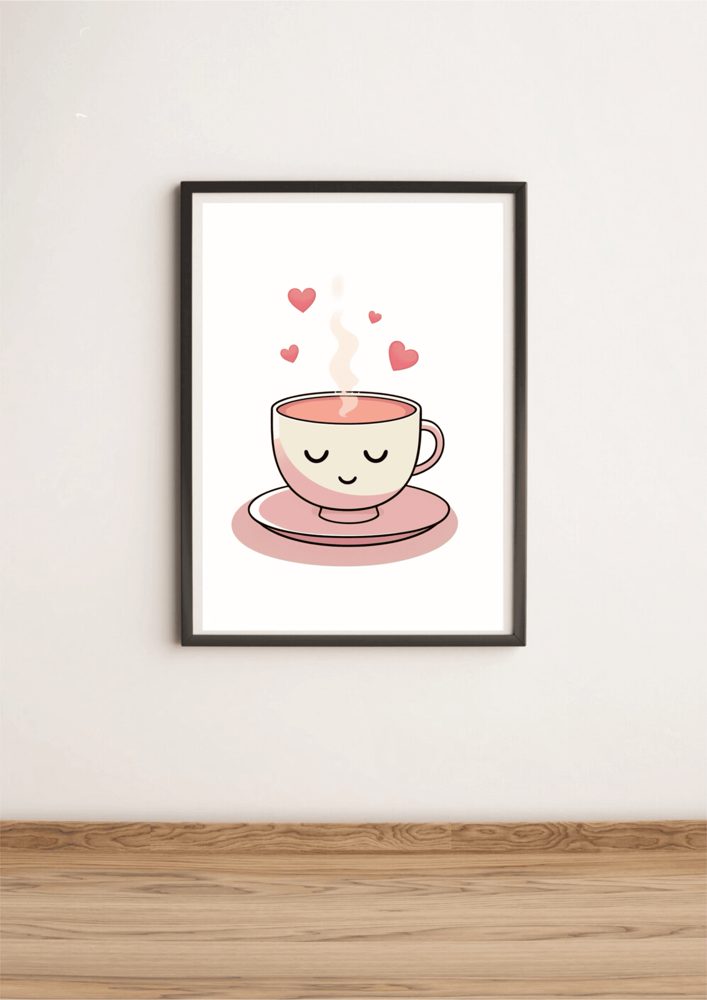 Captivating Cup of Tea Art Print – Whimsical Cozy Artwork - mezetto KEOLIX KEOLIX