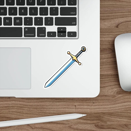 Cartoon Sword Sticker – Fantasy Adventure Vinyl Decal - mezetto KEOLIX KEOLIX