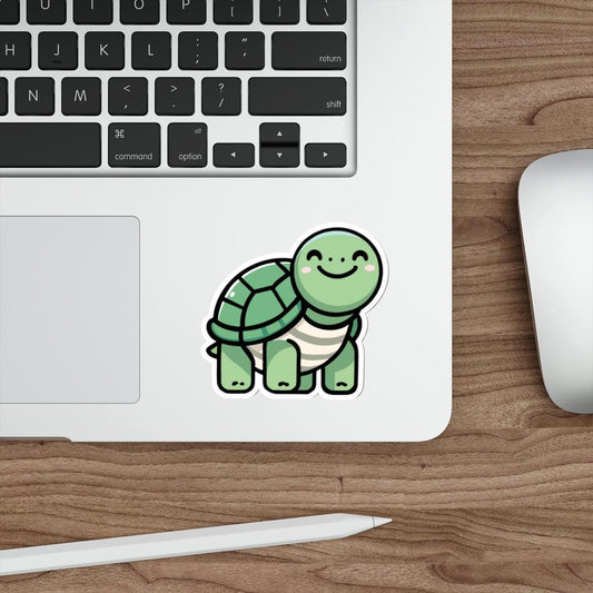 Cartoon Turtle Sticker – Cute Waterproof Animal Vinyl Decal - mezetto KEOLIX KEOLIX