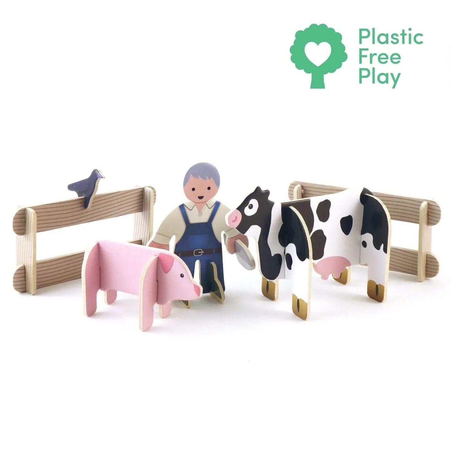 Playpress Toys Farmyard Playset