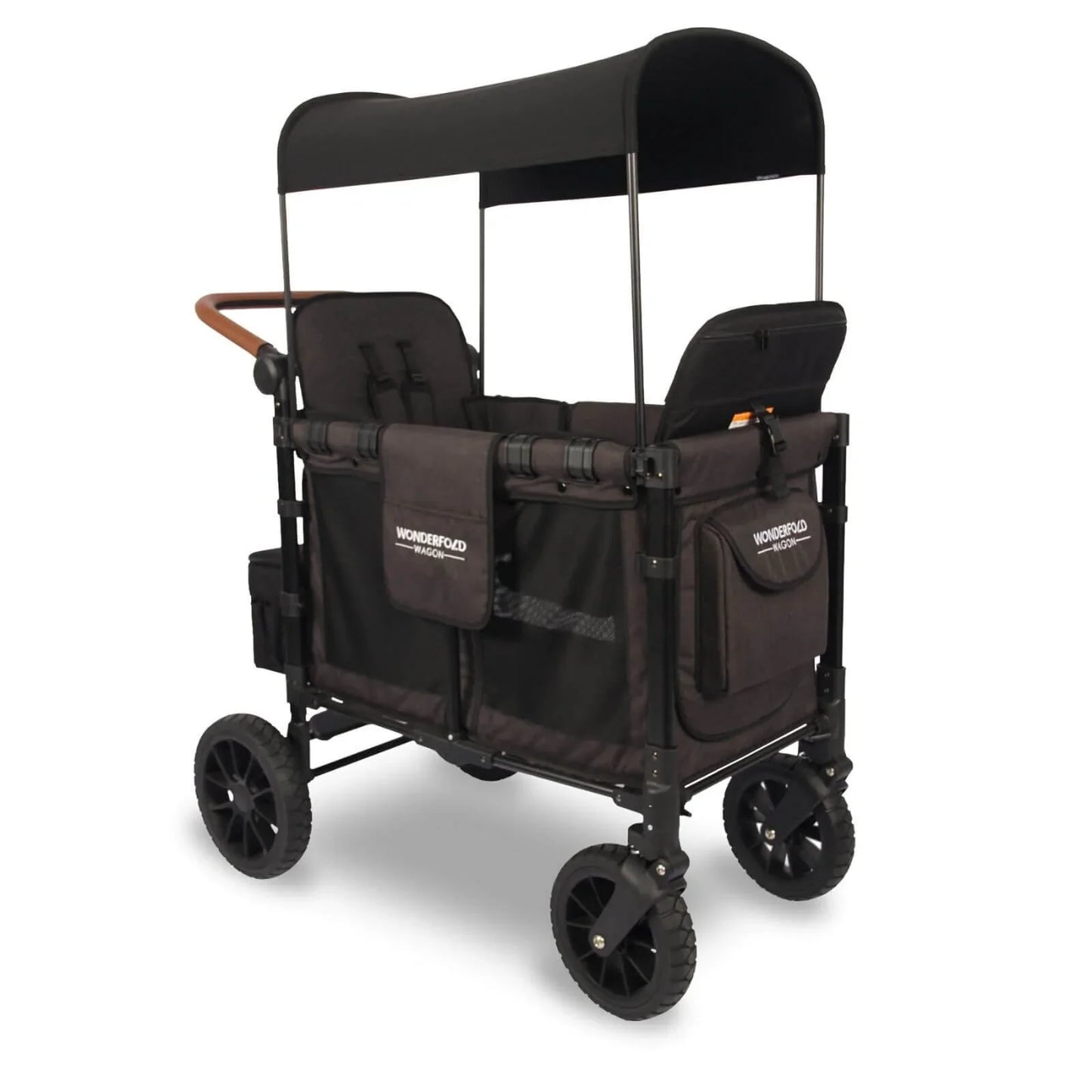 Wonderfold W2 Luxe Double Wagon - Volcanic Black