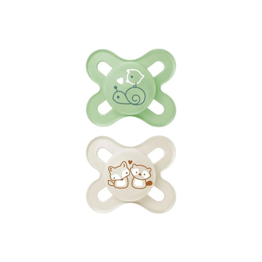 MAM Original Start Soother Unisex 0-2 months Pack of 2