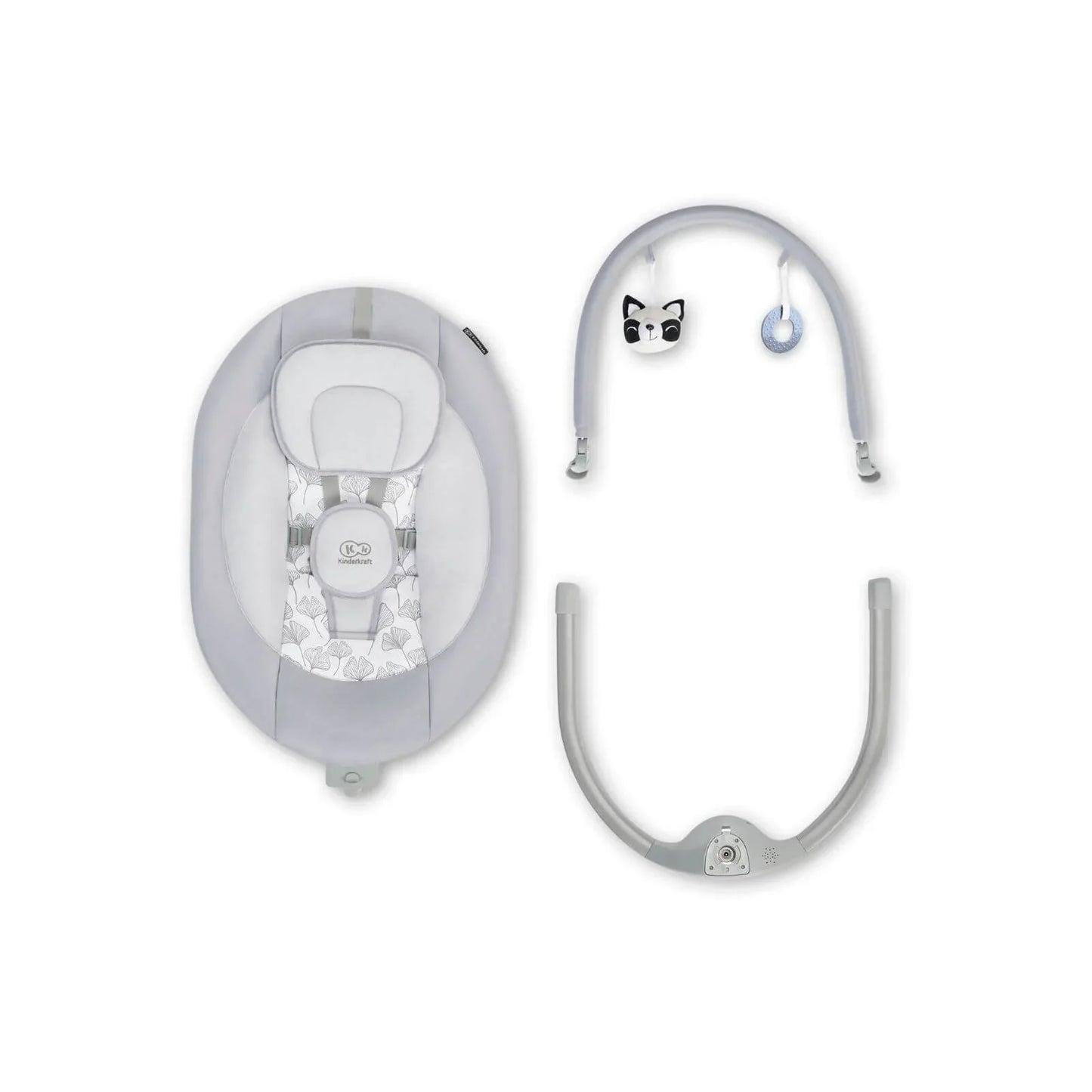 Kinderkraft Luli Swing & Bouncer - Grey