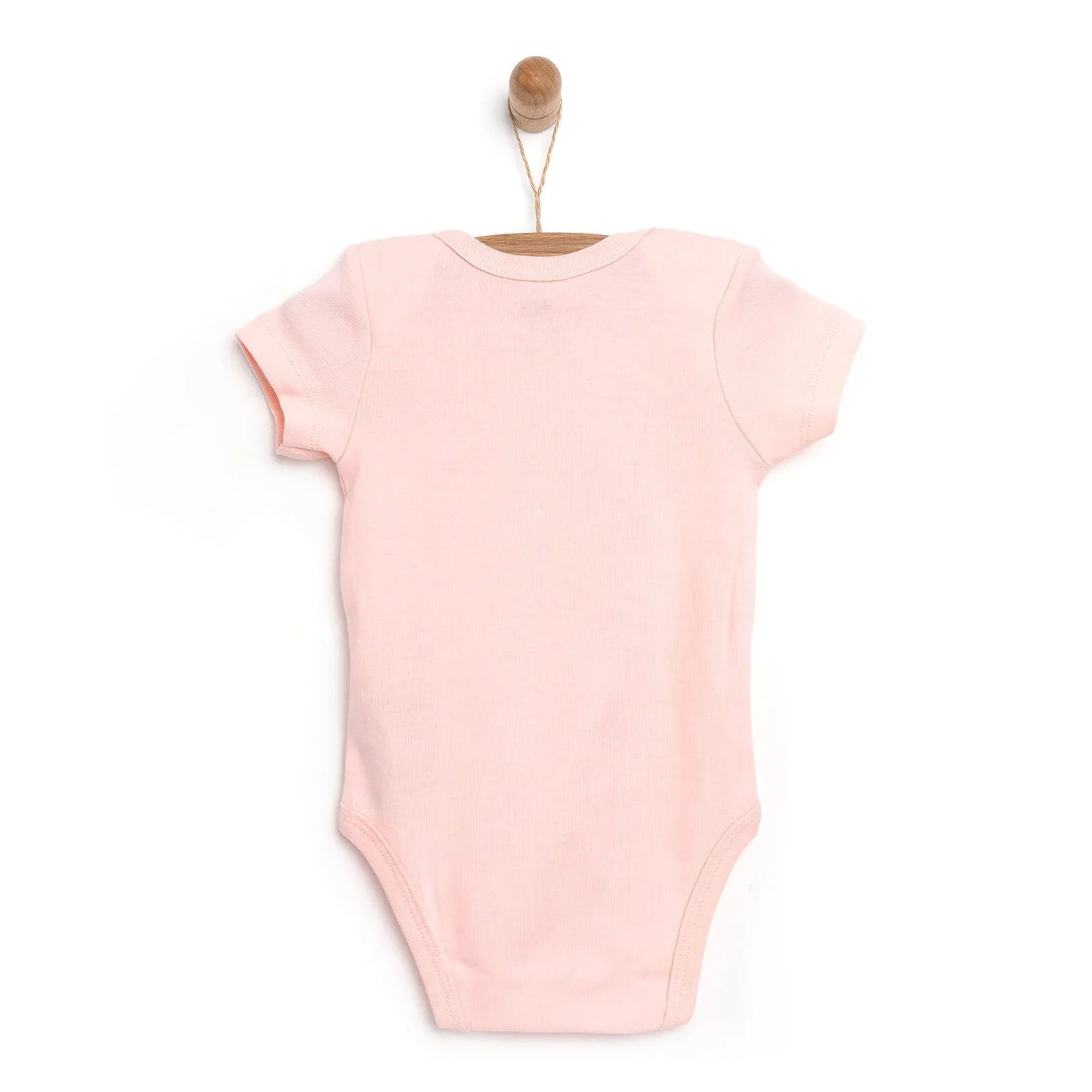 HelloBaby Short Sleeve Bodysuit - Pink
