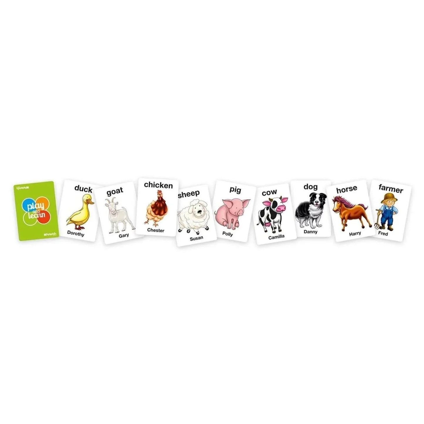 Peterkin Snap Card Game Set - Pack of 4