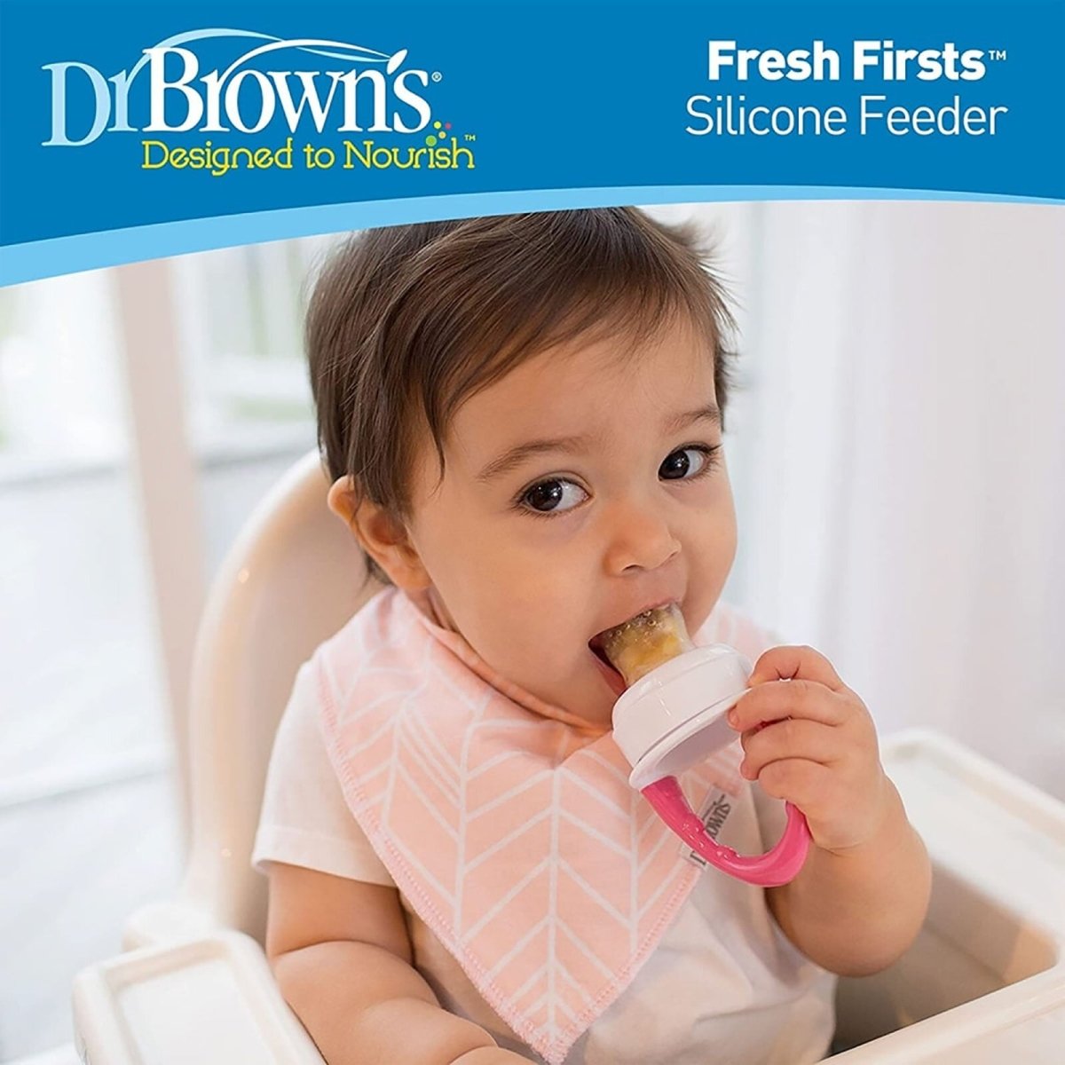 Dr. Brown's Fresh Firsts Silicone Feeder Pack of 2