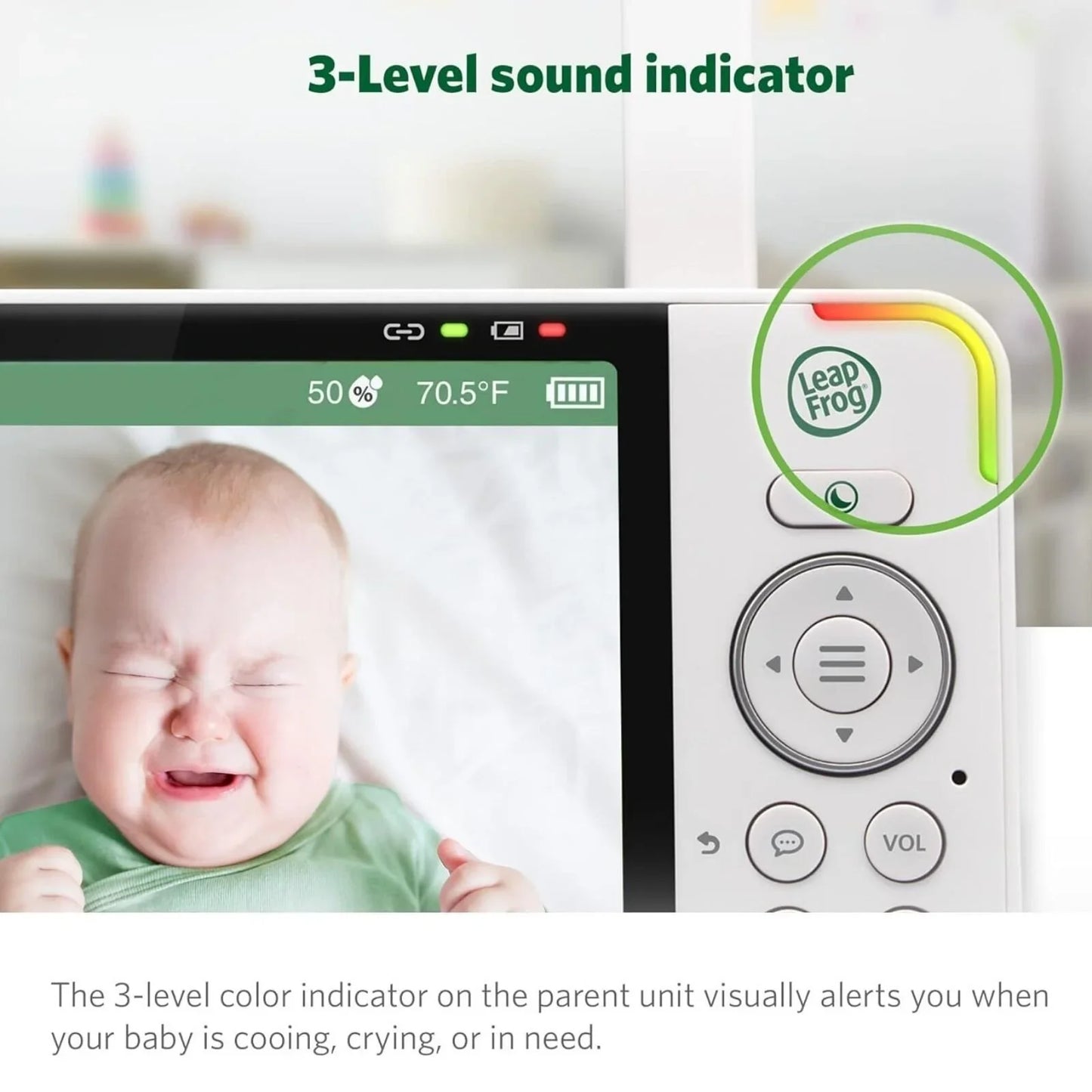 LeapFrog 5" High Definition Pan & Tilt Monitor