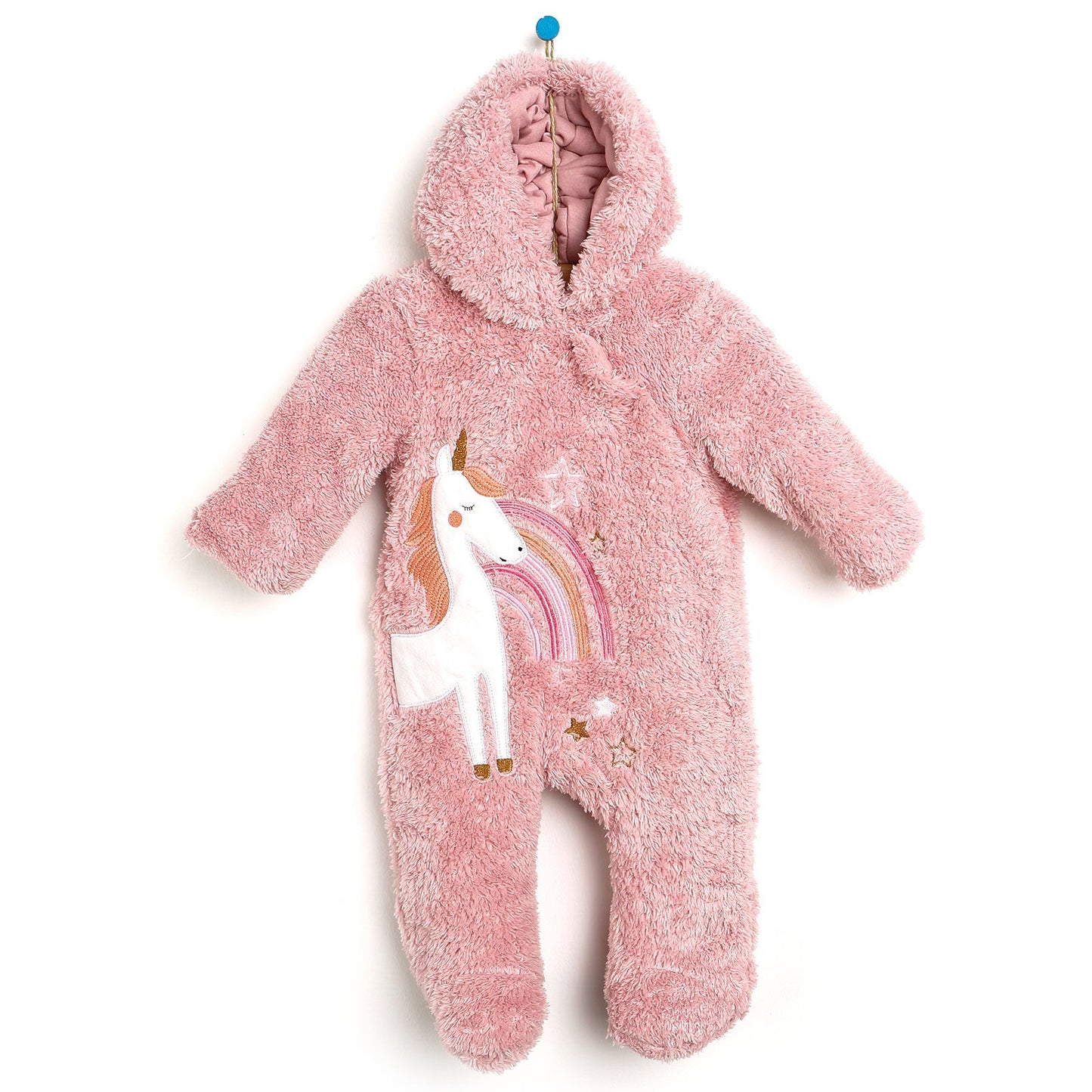 Verscon Welsoft Footed Jumpsuit - Pink