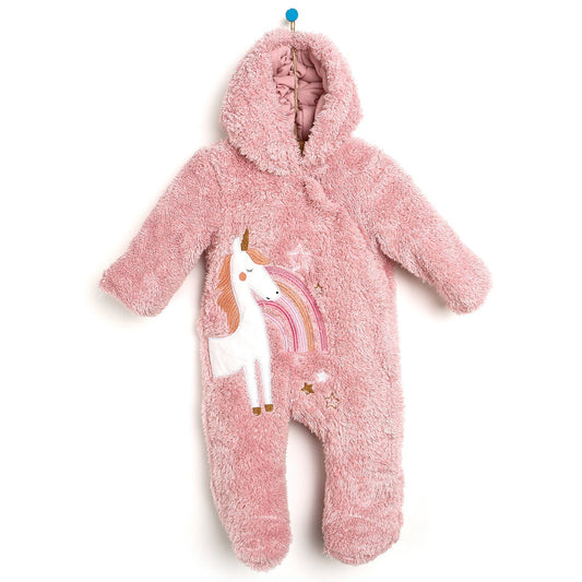 Verscon Welsoft Footed Jumpsuit - Pink