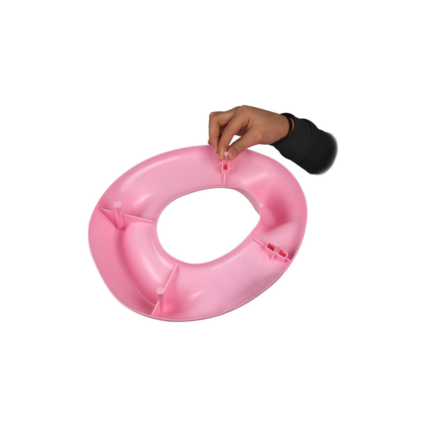 Plastic Toilet Adapter - Pink