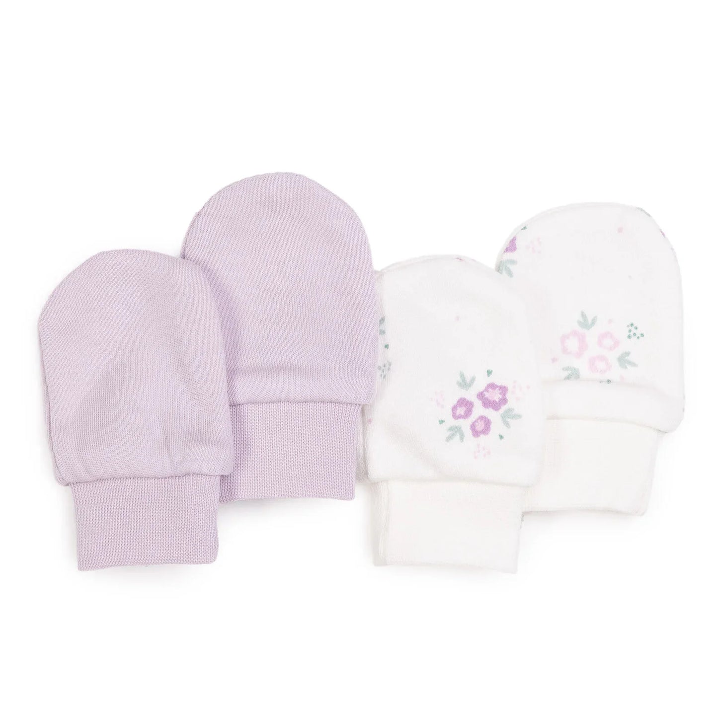 Bebetto Flowers Girl Mitten - Purple