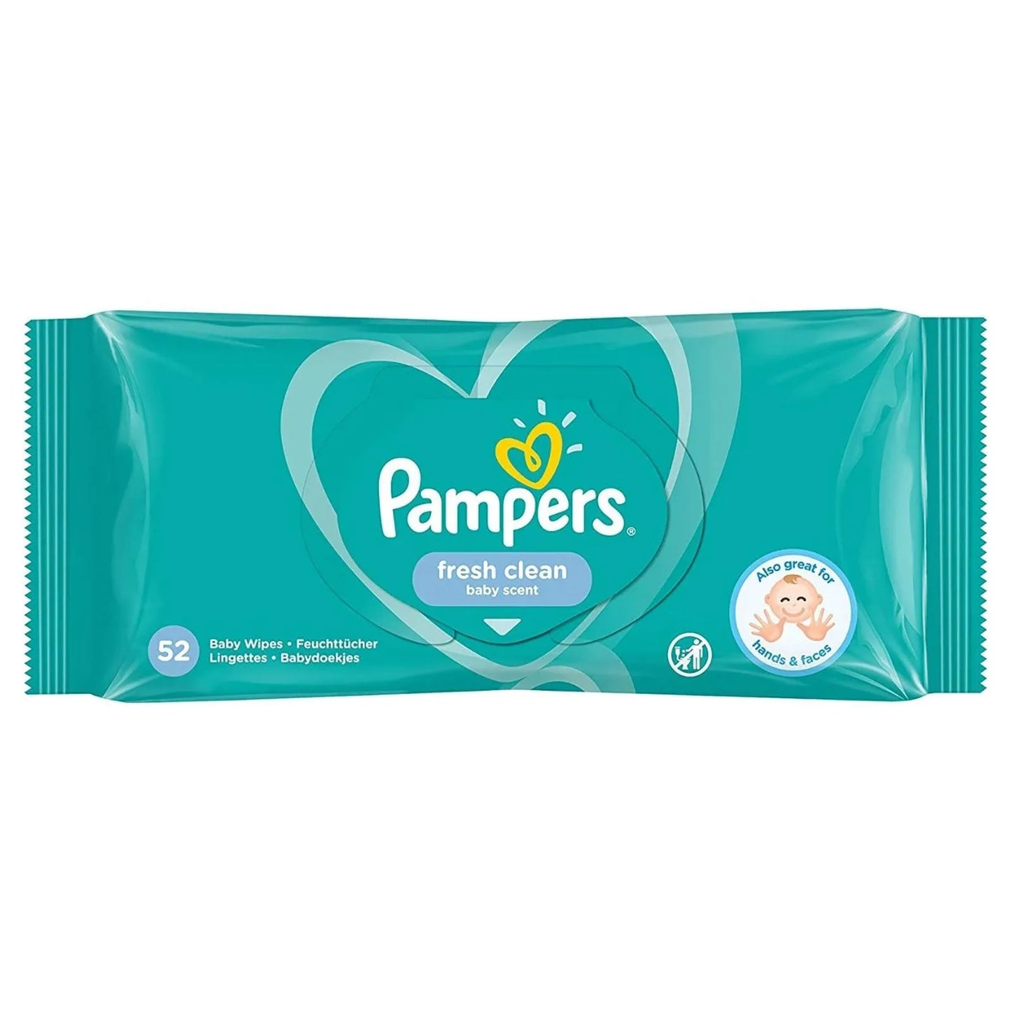 Pampers Baby Wipes Scented 52 pcs