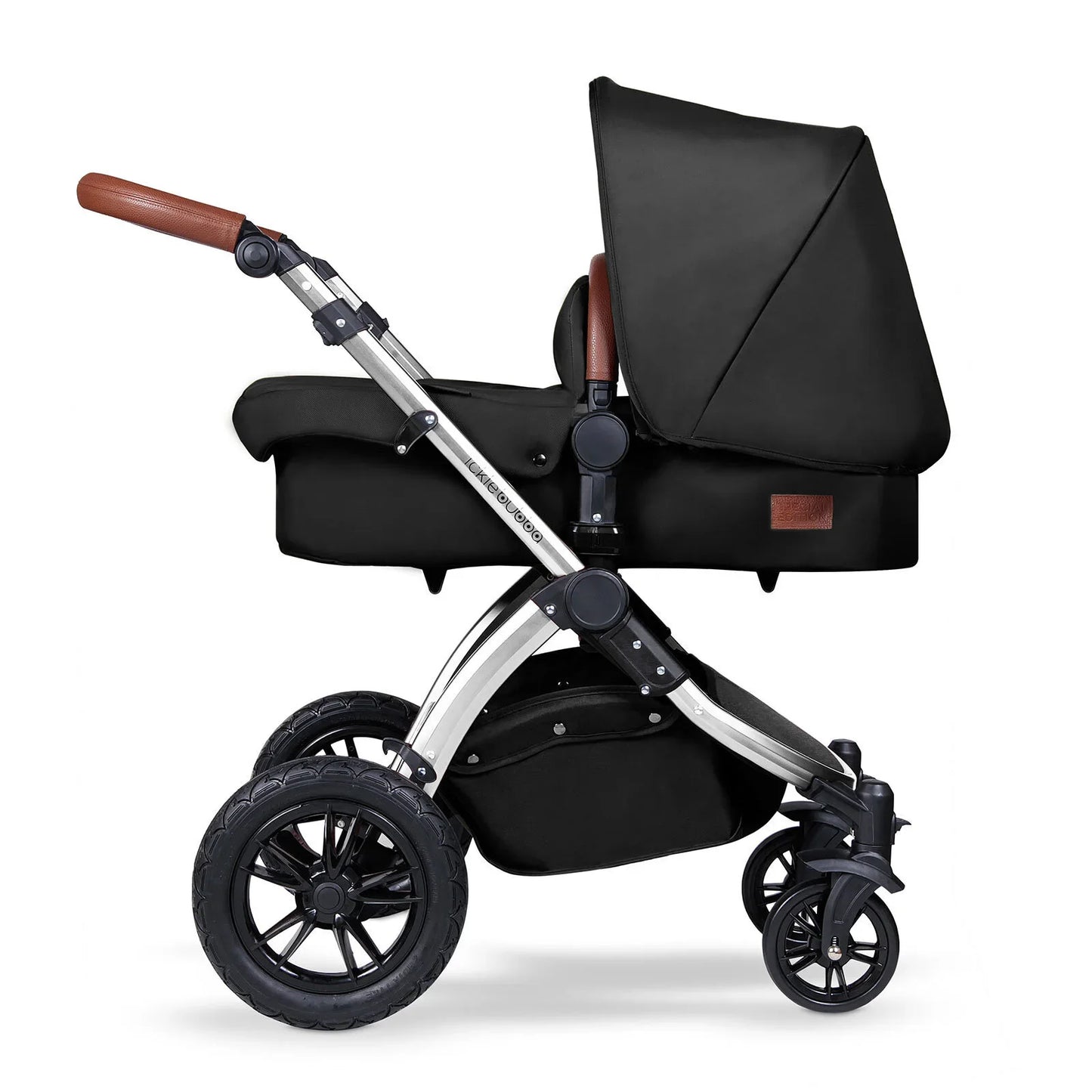 Ickle Bubba Stomp V4 2 In 1 Carrycot & Pushchair - Nude