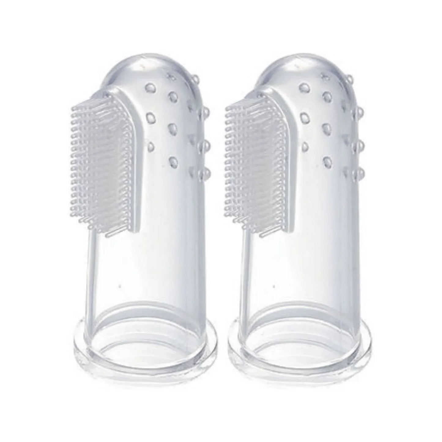 Bickiepegs Finger Toothbrush and Gum Massager from Birth Pack of 2