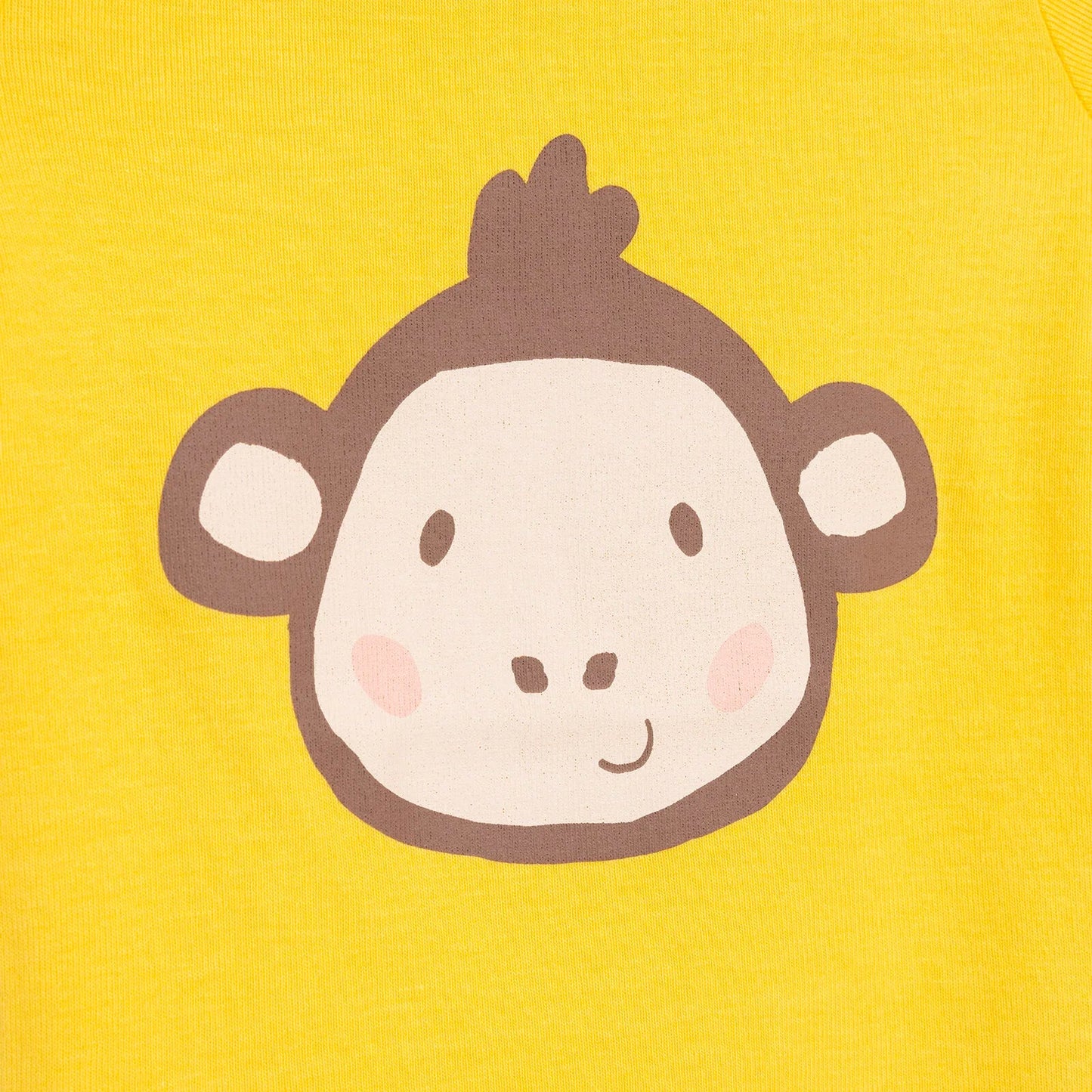 HelloBaby Short Sleeve Bodysuit - Yellow