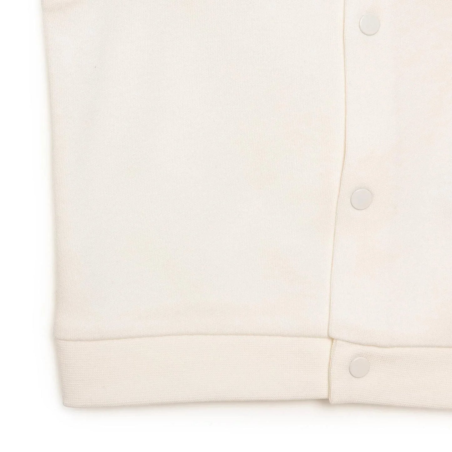 HelloBaby Baby Boy Ribbed Cardigan - Ecru