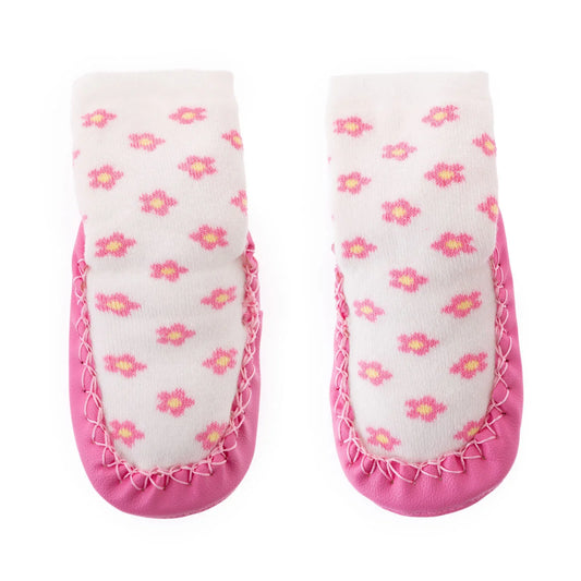 HelloBaby Rattle Socks - Ecru