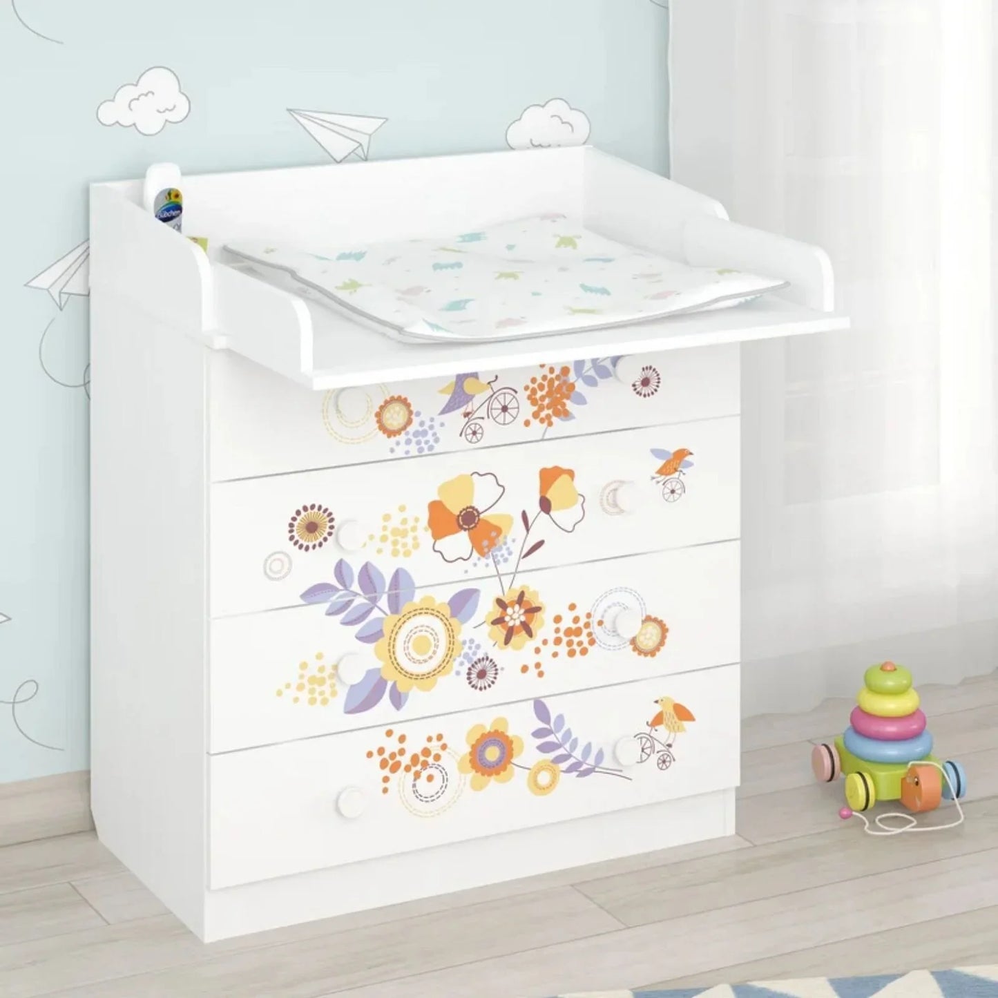 Shefa Kids 800 Changing Dresser - Bike Tour