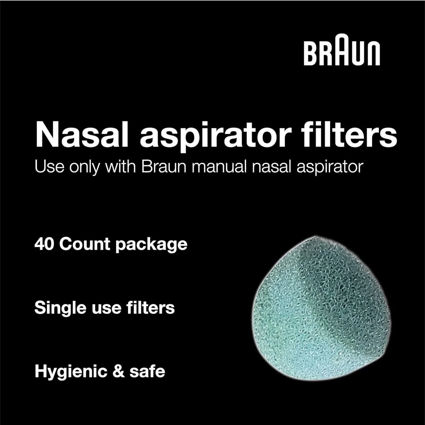 Braun Nasal Aspirator Filters