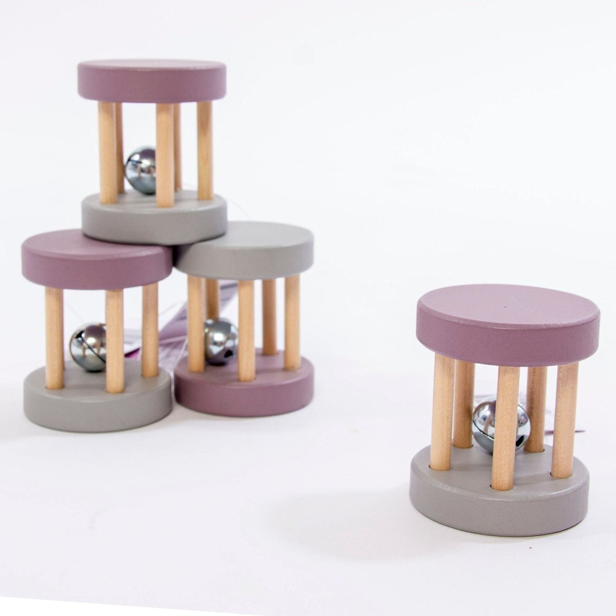 Belo&Me Wooden Bell Rattle