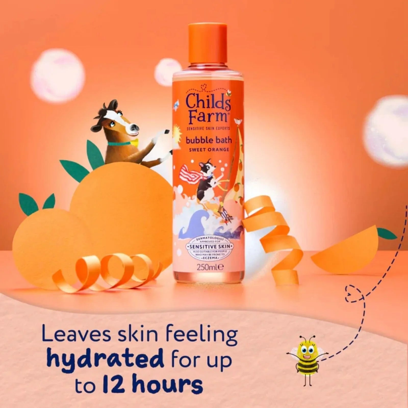 Childs Farm Bubble Bath 250ml - Sweet Orange