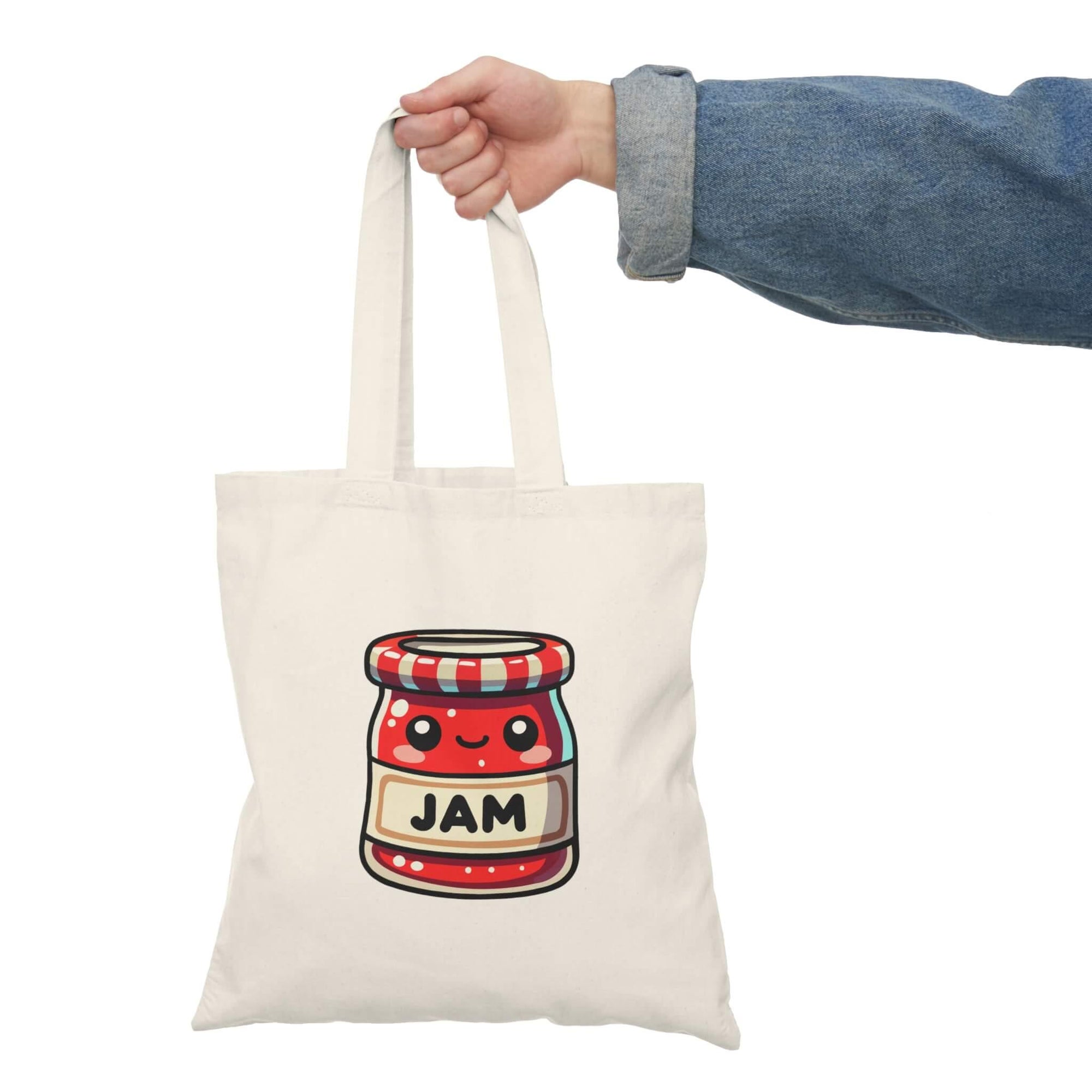 Adorable Kawaii Jam Jar Tote Bag